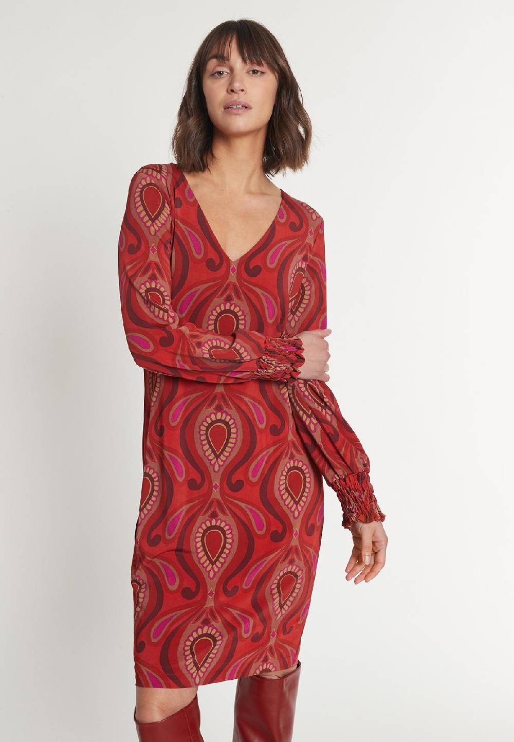 Ana Alcazar Printkleid Mosima Outlet