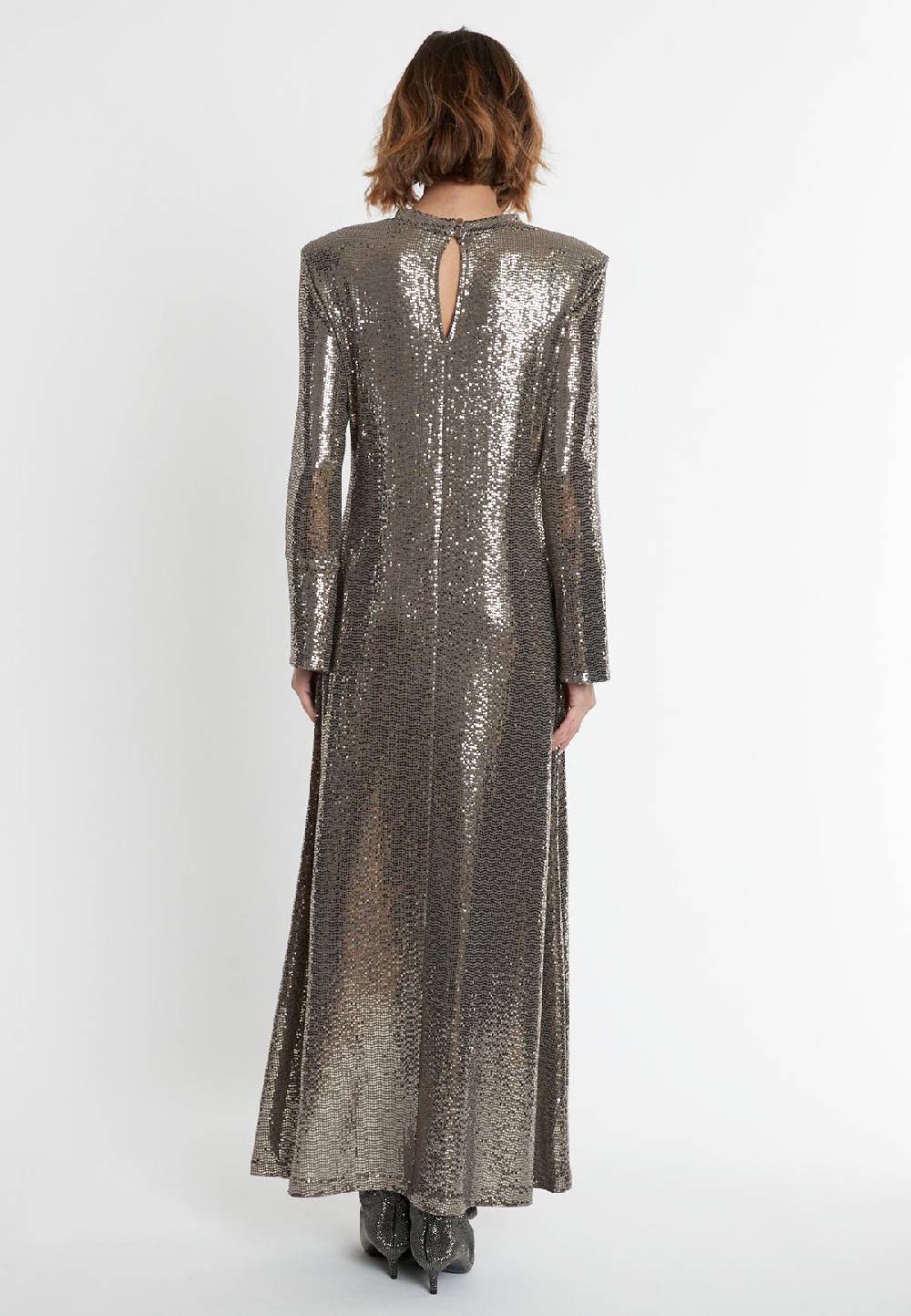 Ana Alcazar Pailletten Maxikleid Sagaty Online