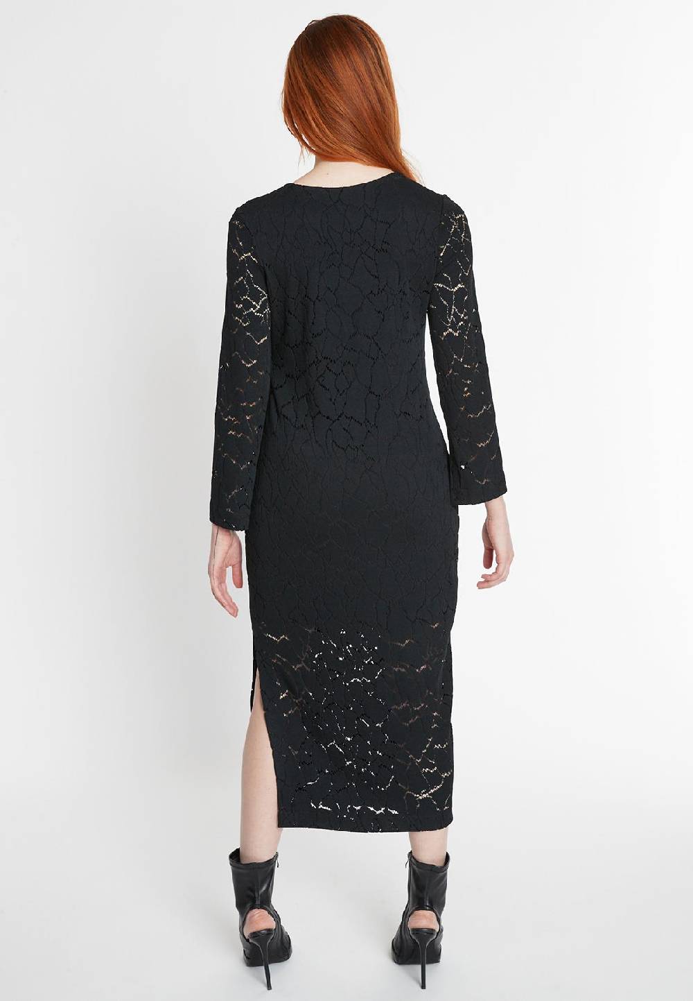 Ana Alcazar Midikleid Sajora Auslauf