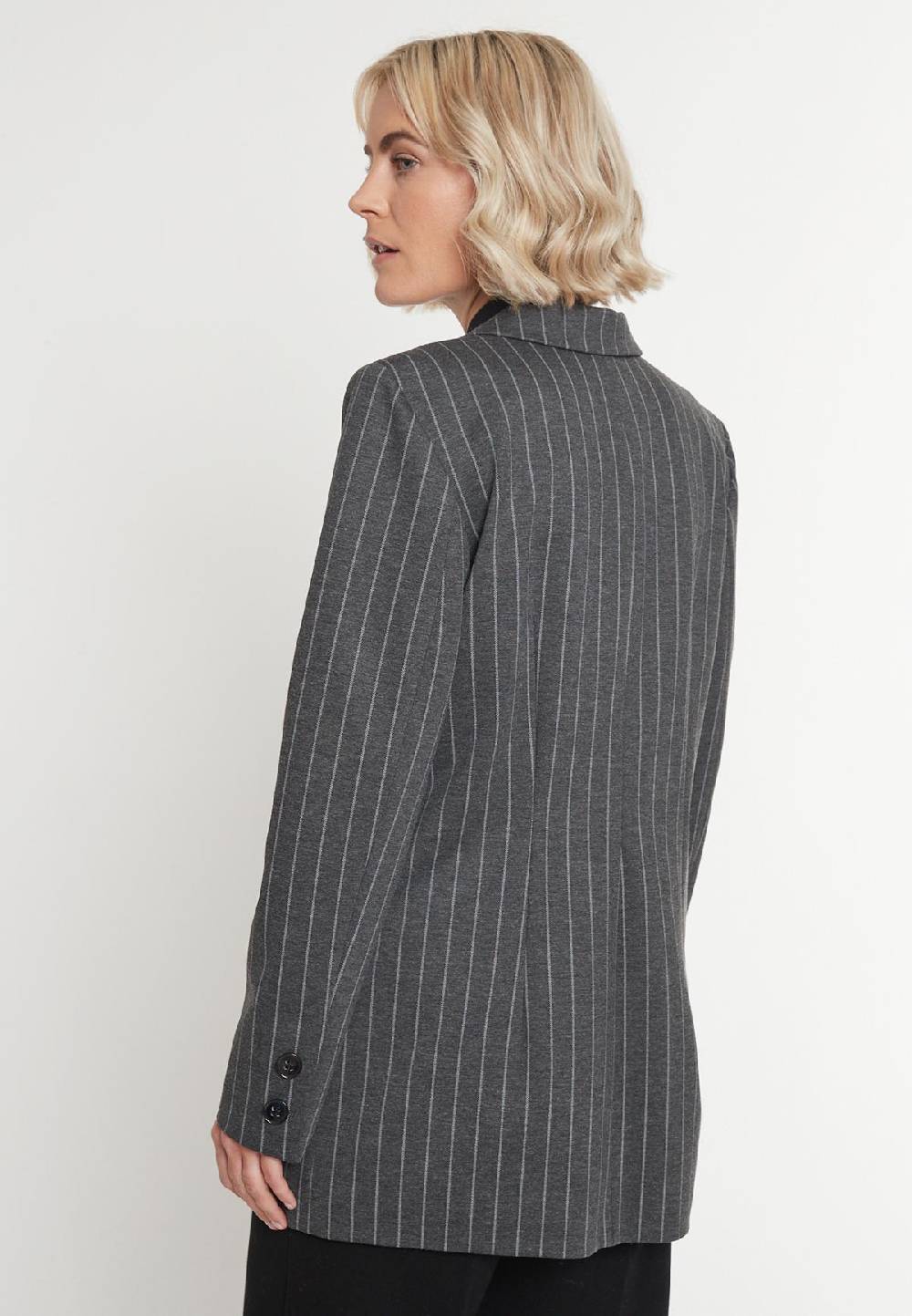 Ana Alcazar Nadelstreifen Blazer Mesea Fabrikverkauf