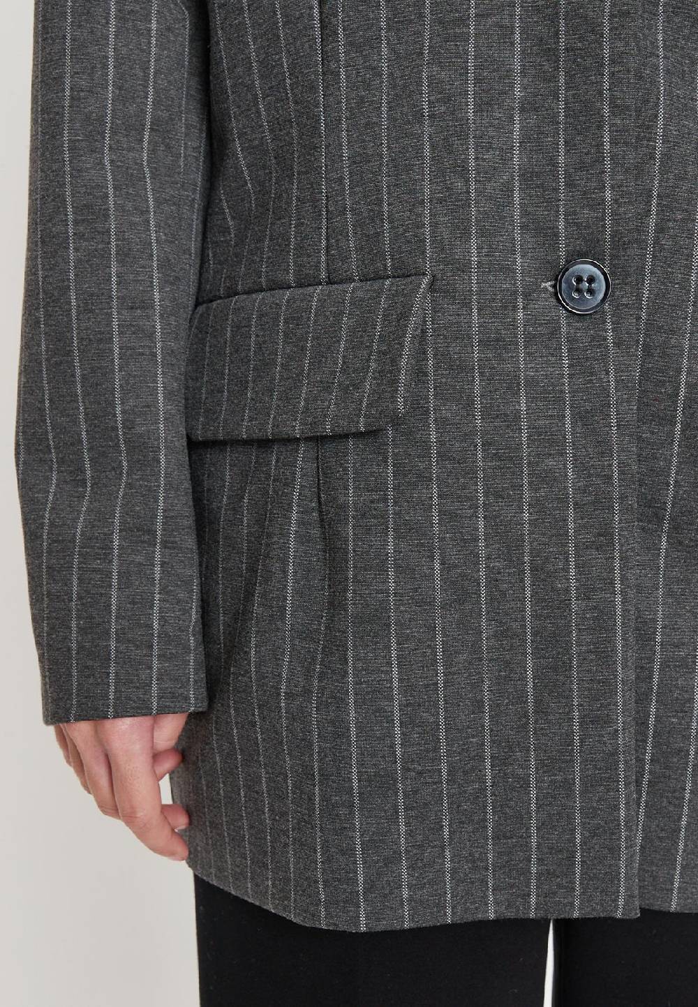 Ana Alcazar Nadelstreifen Blazer Mesea Fabrikverkauf