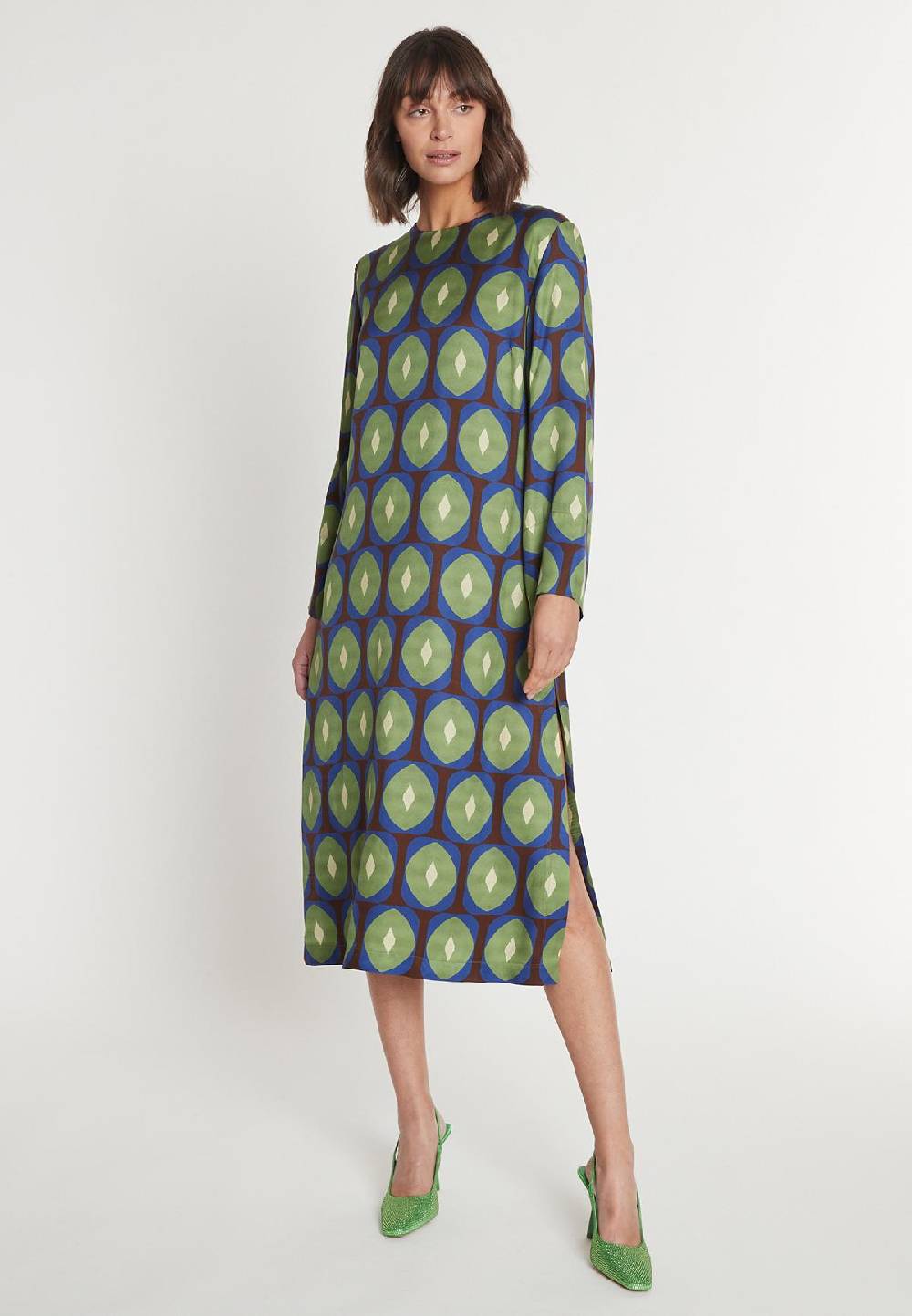 Ana Alcazar Schlichtes Kleid Maany Heißer Verkauf