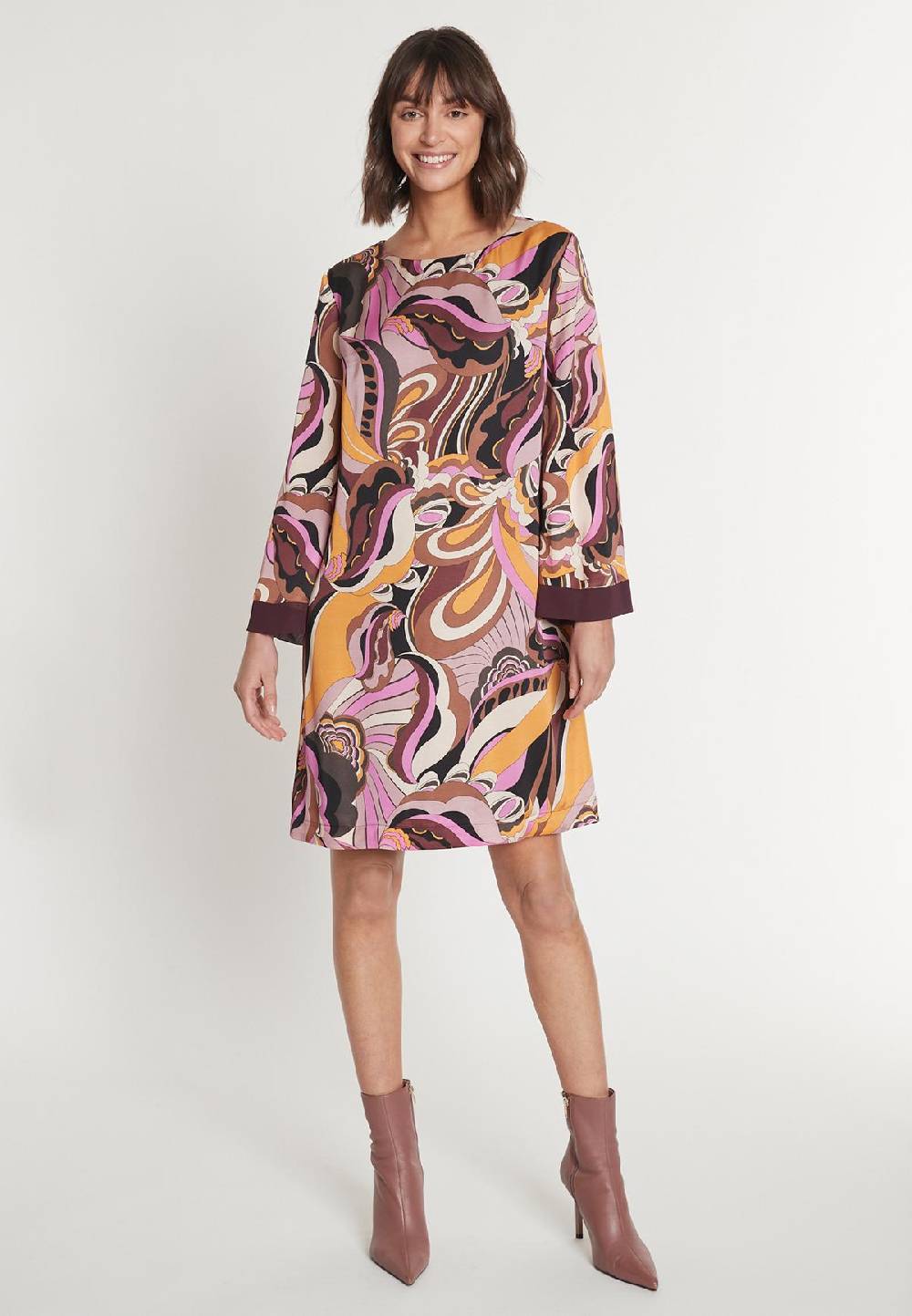 Ana Alcazar Printkleid Mala Große Rabatte