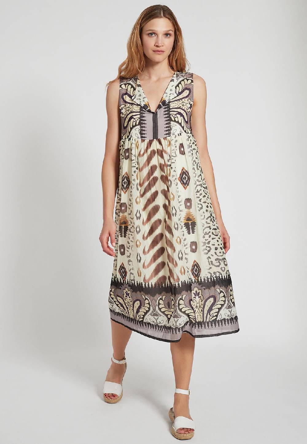 Ana Alcazar Schlichtes Kleid Farisy Clearance-Verkauf