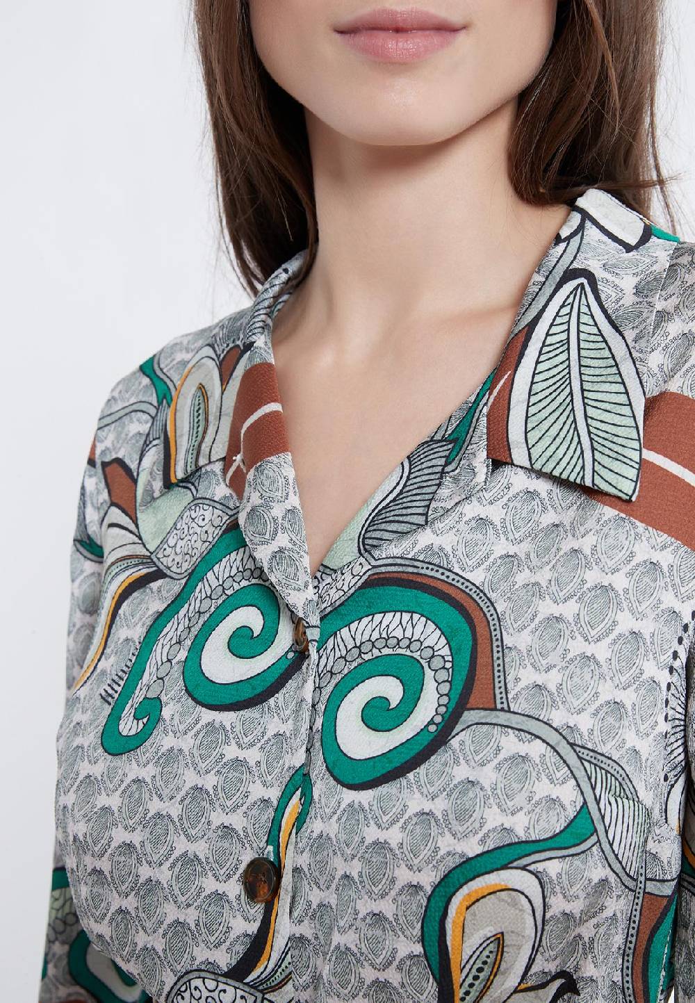 Ana Alcazar Midi Kleid Zeska Begrenzt auf 3 Tage