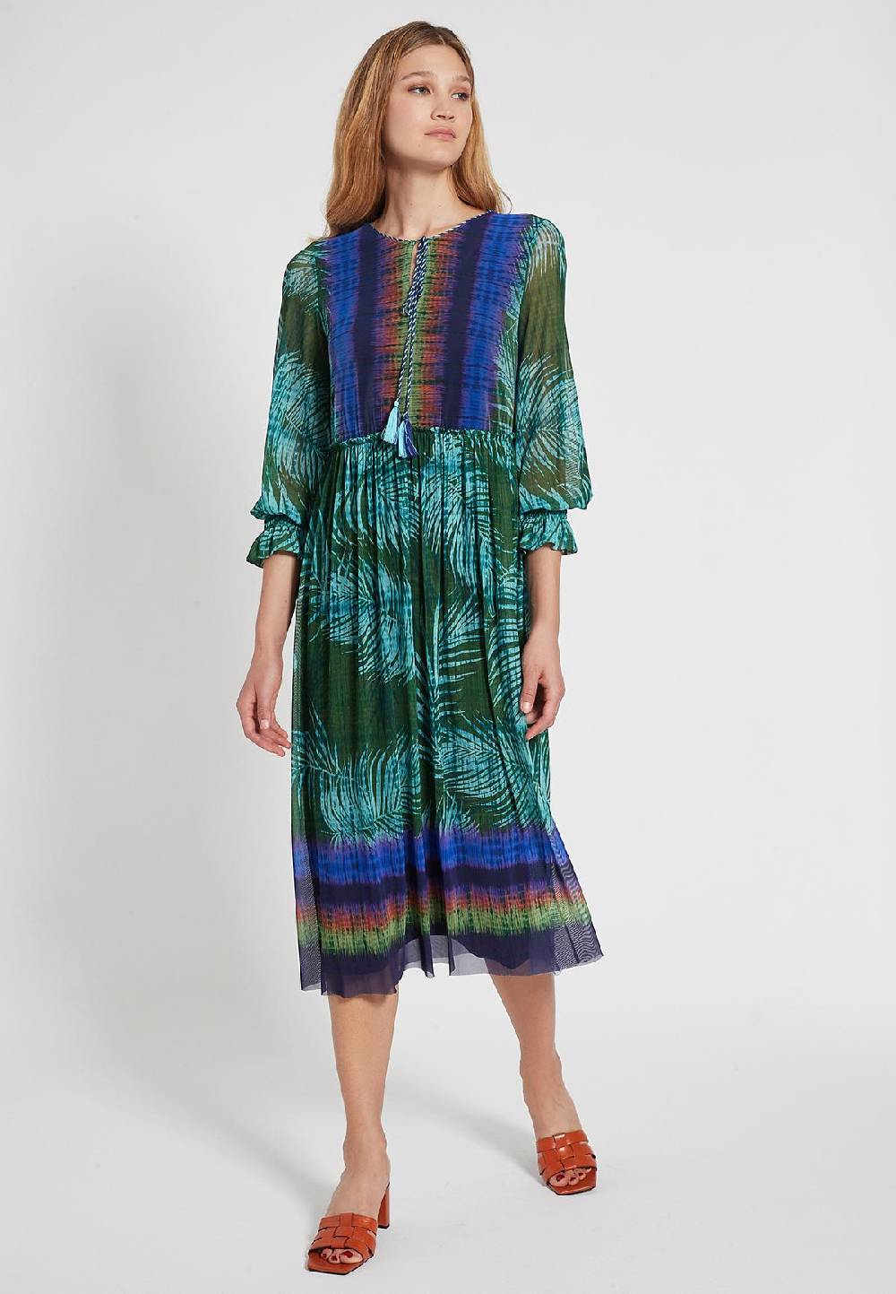 Ana Alcazar Midikleid Feply Top Angebot