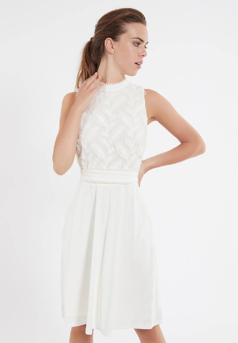 Ana Alcazar Perlen Kleid Zawy Neuheiten