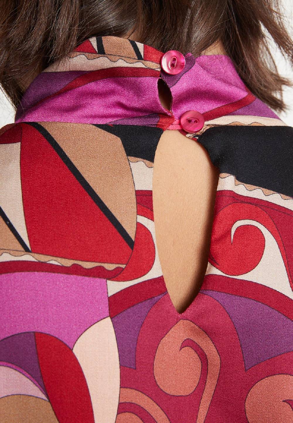 Ana Alcazar Blusenkleid Makisa Nur für heute