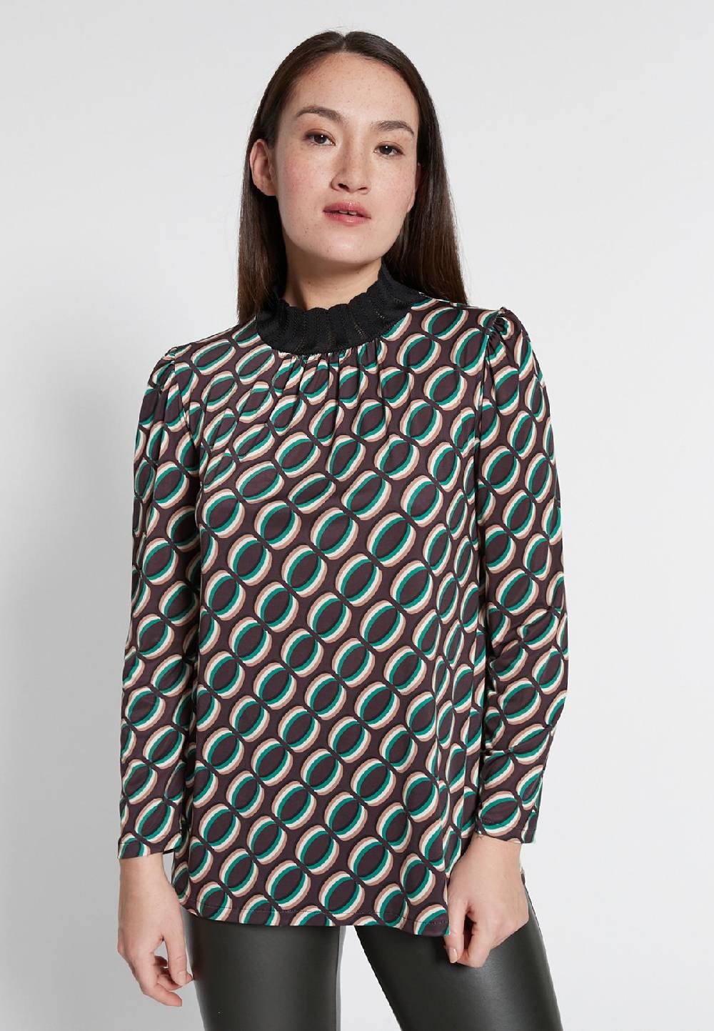 Ana Alcazar Printshirt Hiofea Günstiger Verkauf