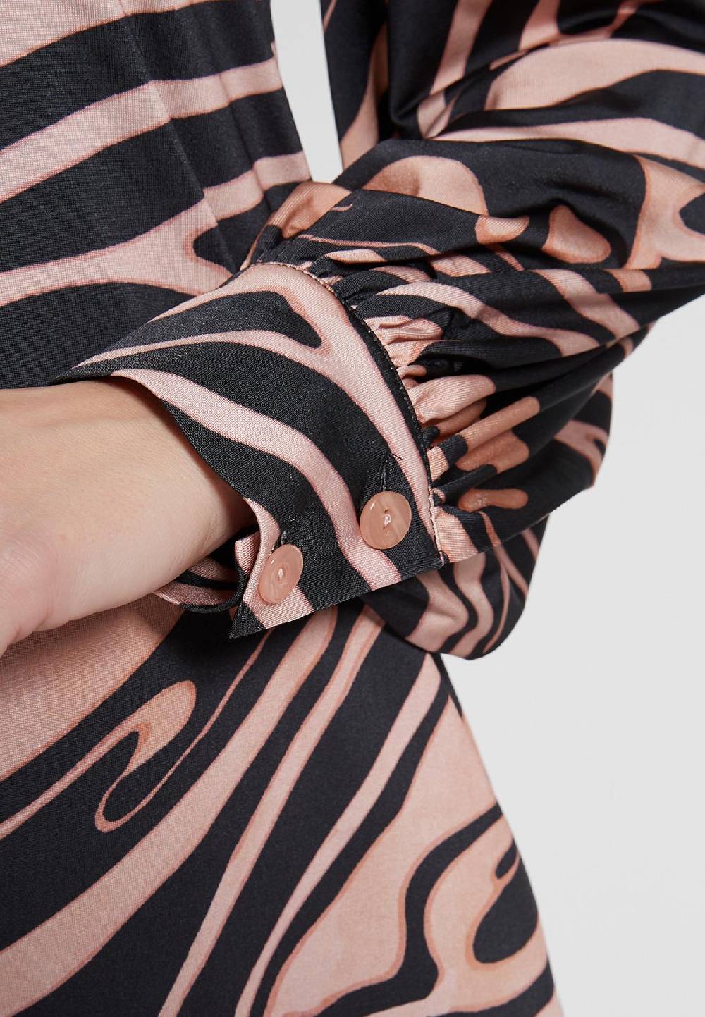 Ana Alcazar Krawattenkleid Hidana Limitierter Zeitrabatt