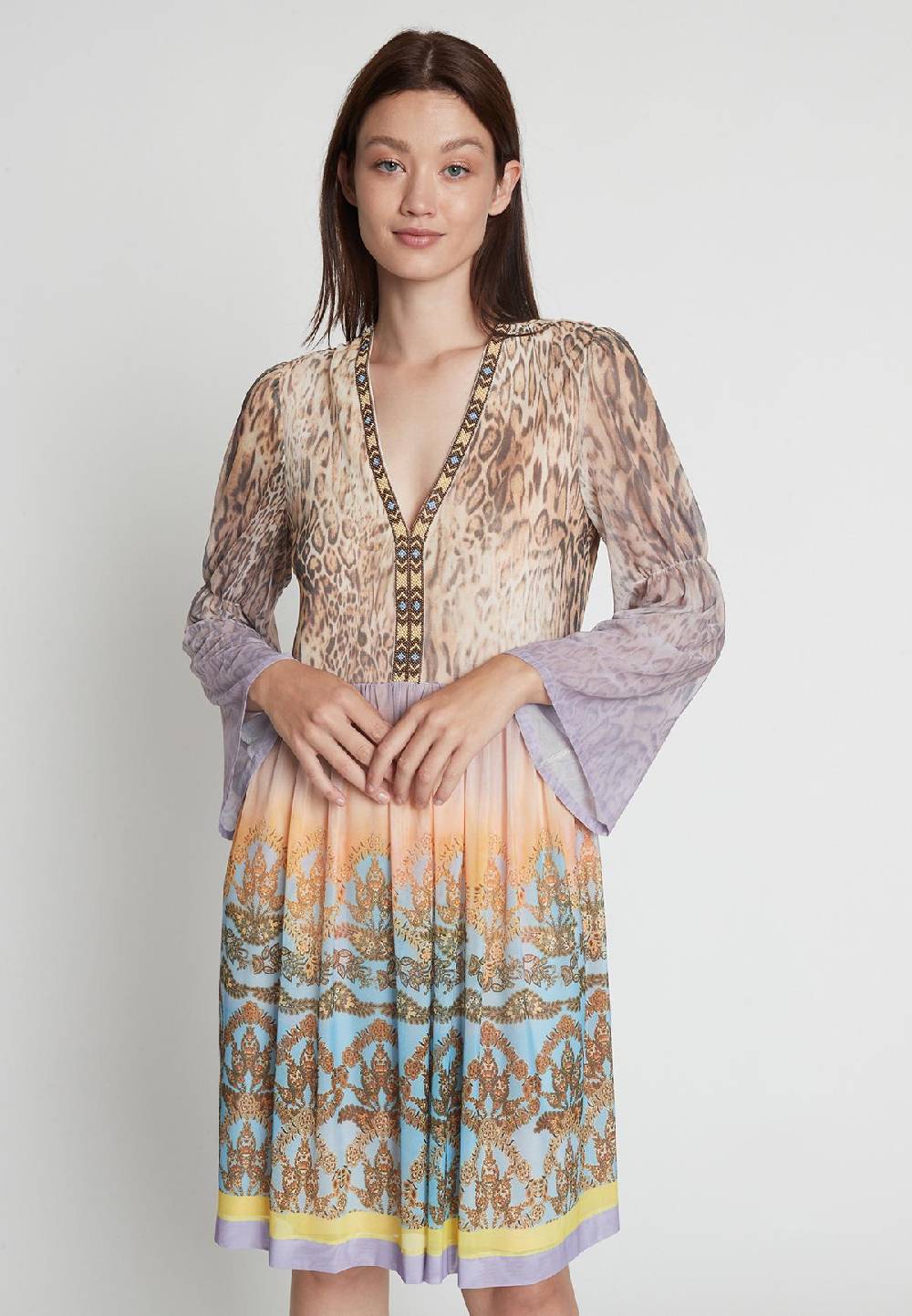 Ana Alcazar Volantkleid Remani Rabatt
