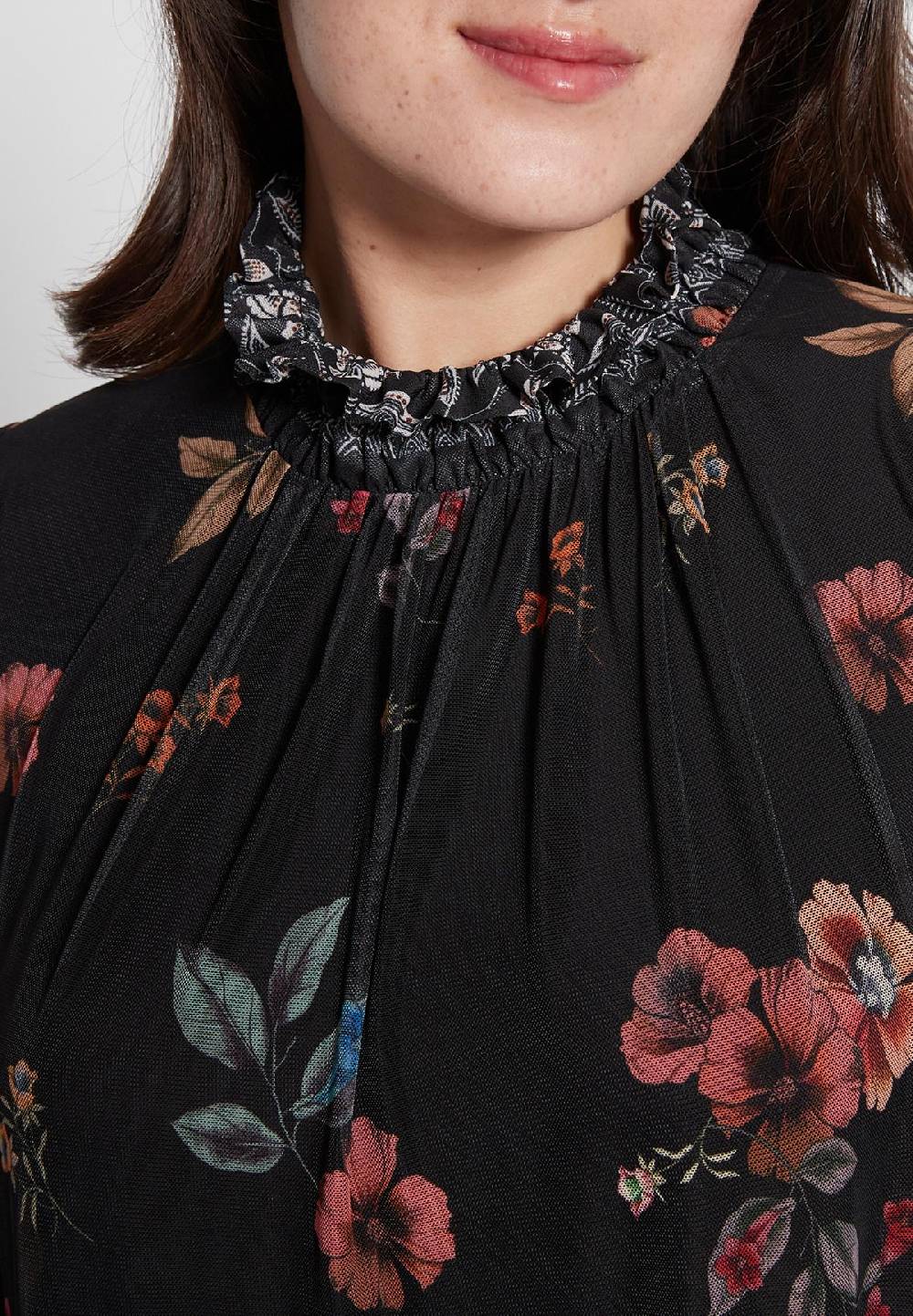 Ana Alcazar Langarmkleid Hiane Outlet