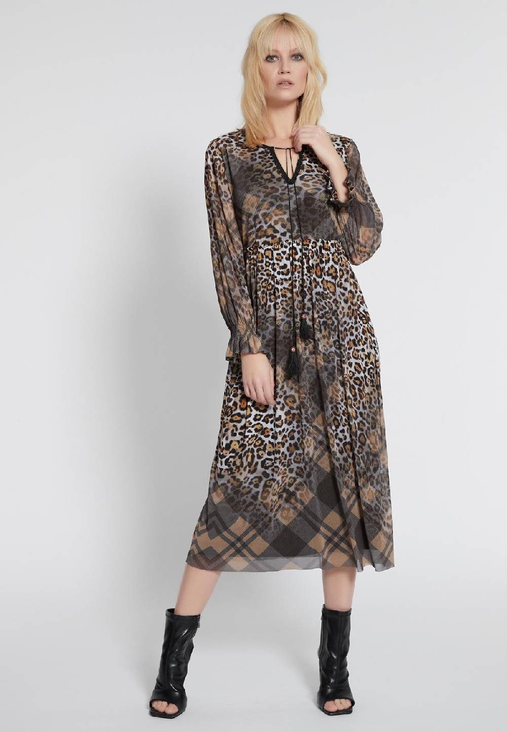 Ana Alcazar Midikleid Hilla Verkauf
