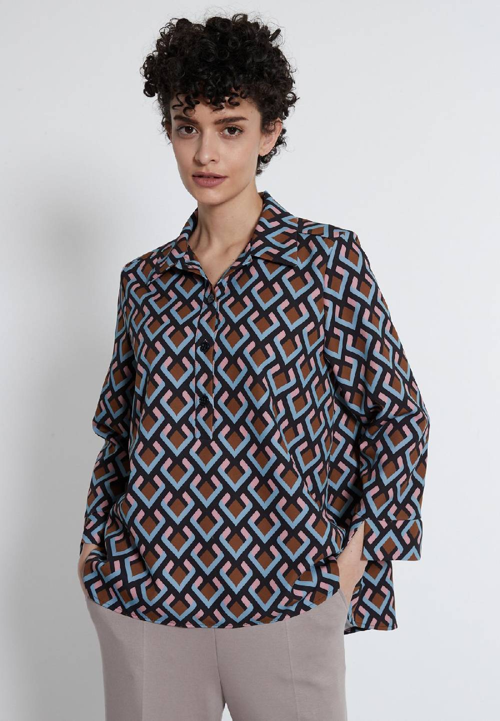 Ana Alcazar Weite Bluse Halise Begrenztes Angebot