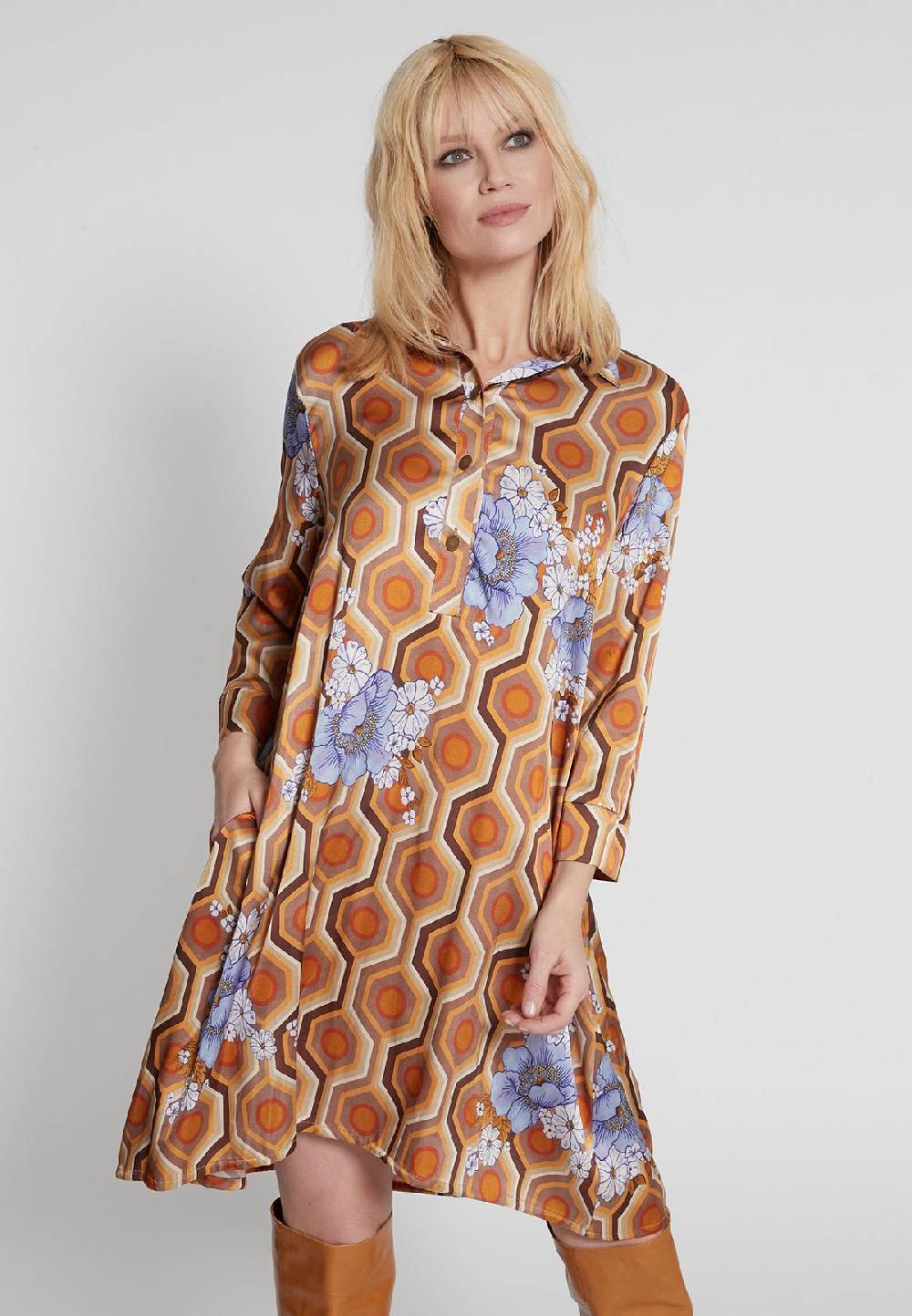 Ana Alcazar Blusenkleid Hakine Online Shopping
