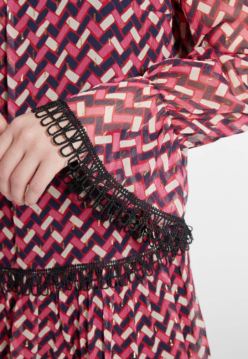 Ana Alcazar Volantkleid Hafyne Black Friday