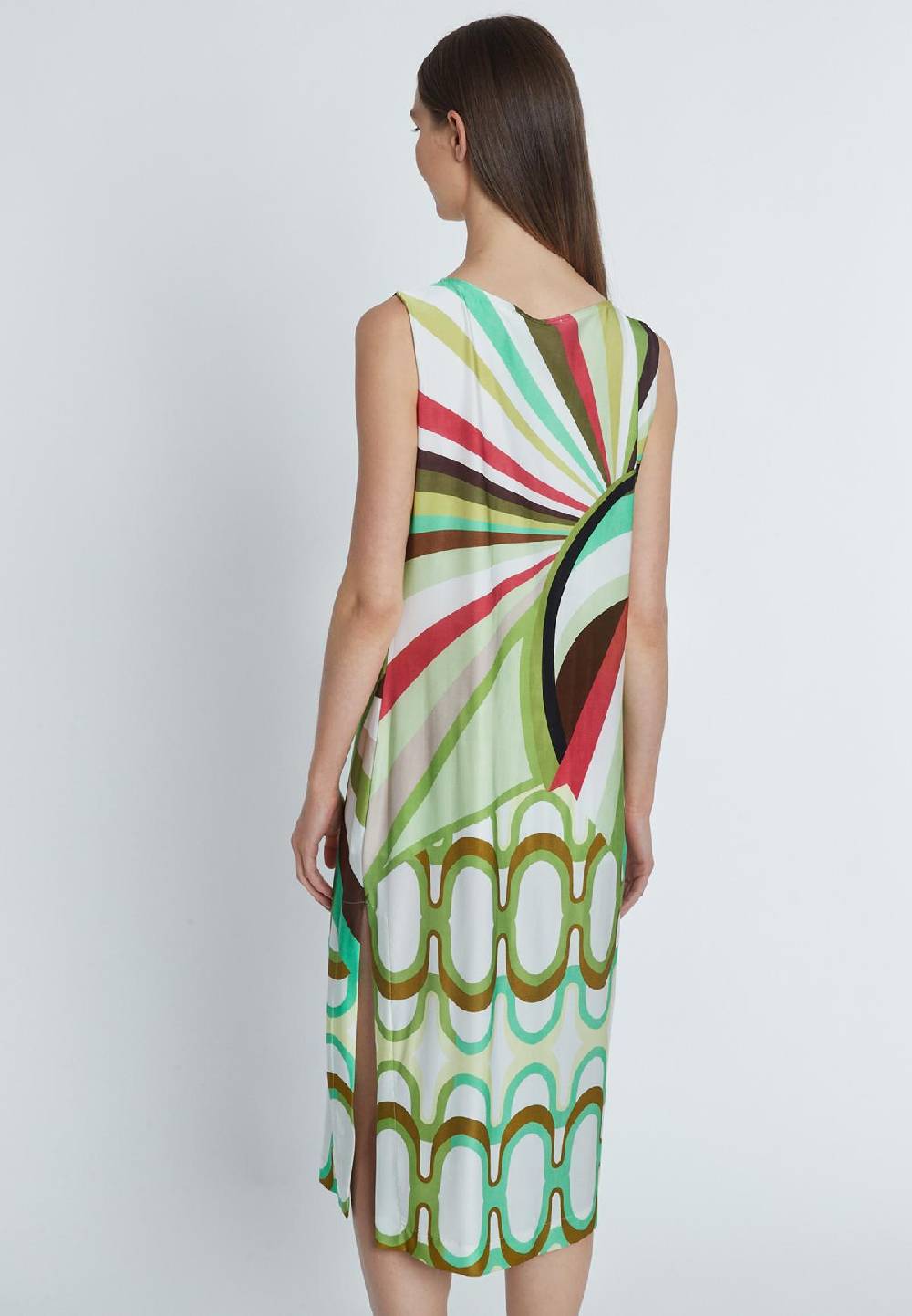 Ana Alcazar Midikleid Rihali Neueste Mode