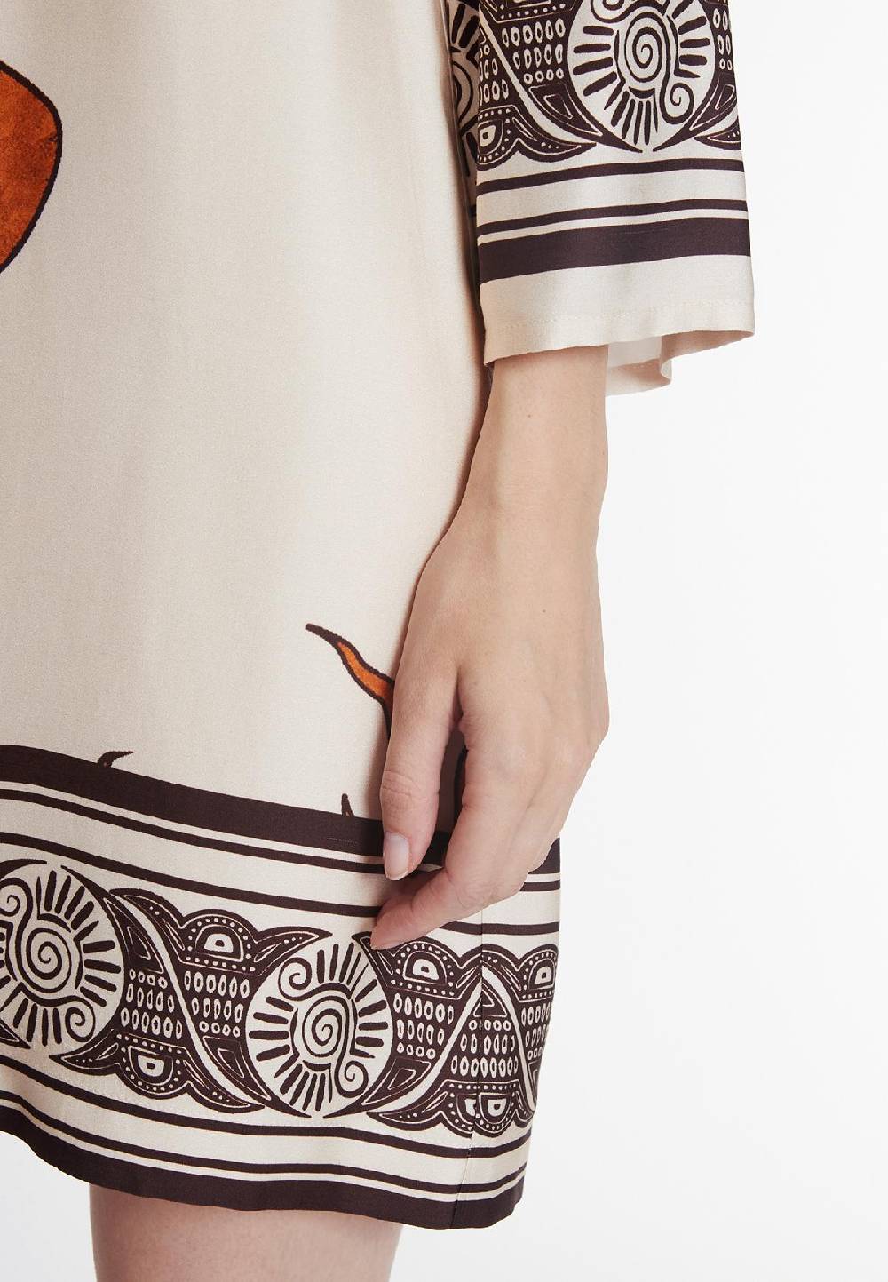 Ana Alcazar Printkleid Palosa Räumungsverkauf
