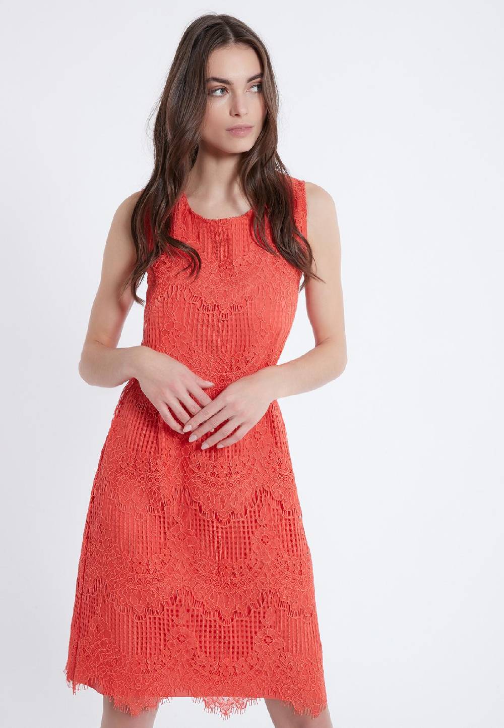 Ana Alcazar Spitzenkleid Afine Clearance-Verkauf