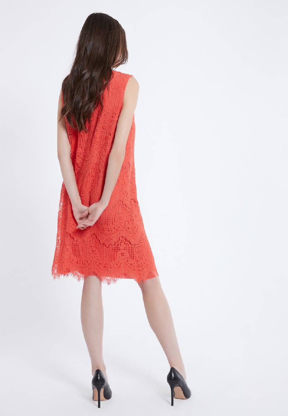 Ana Alcazar Spitzenkleid Afine Clearance-Verkauf