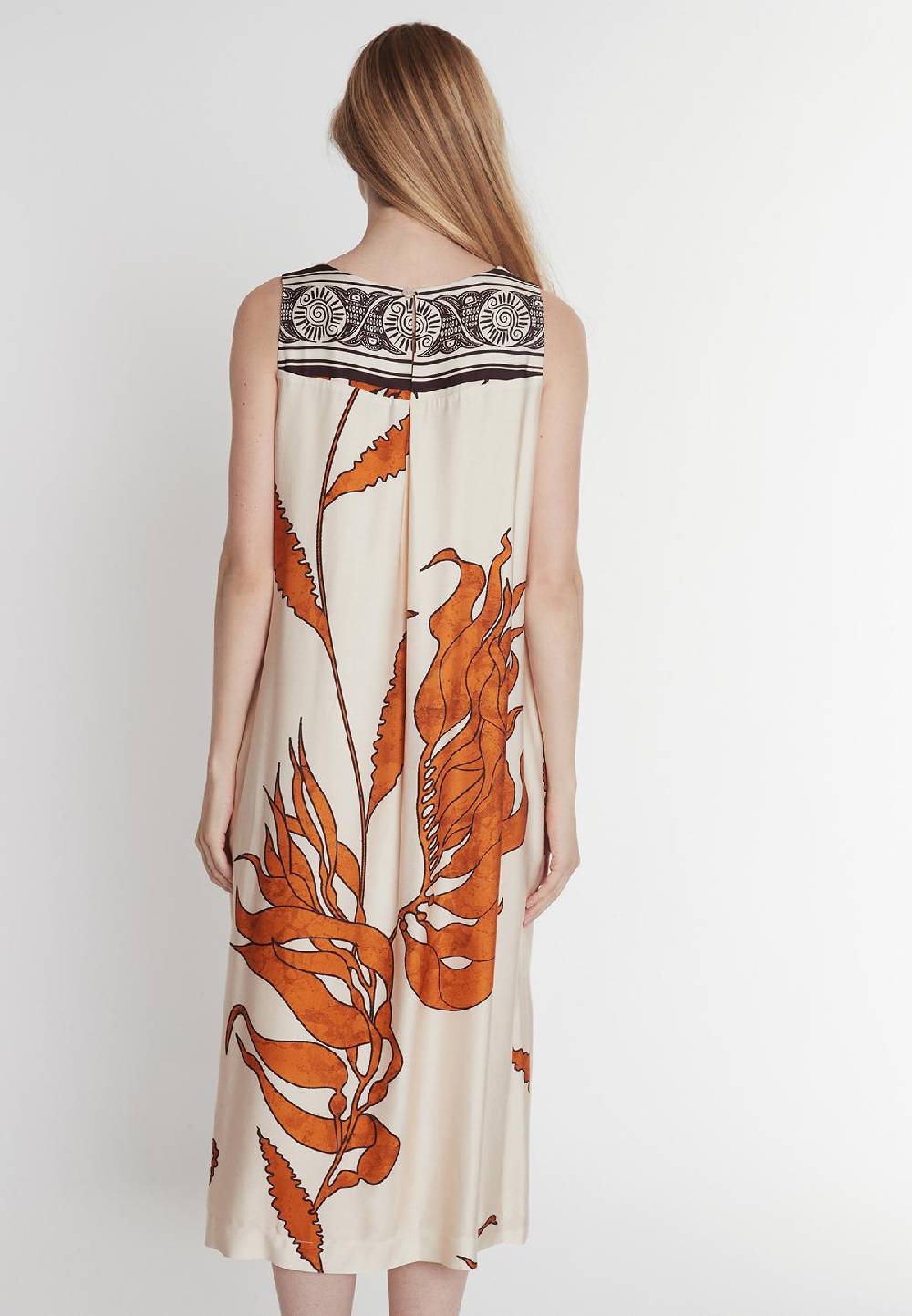 Ana Alcazar Midikleid Palea Speichern exportieren