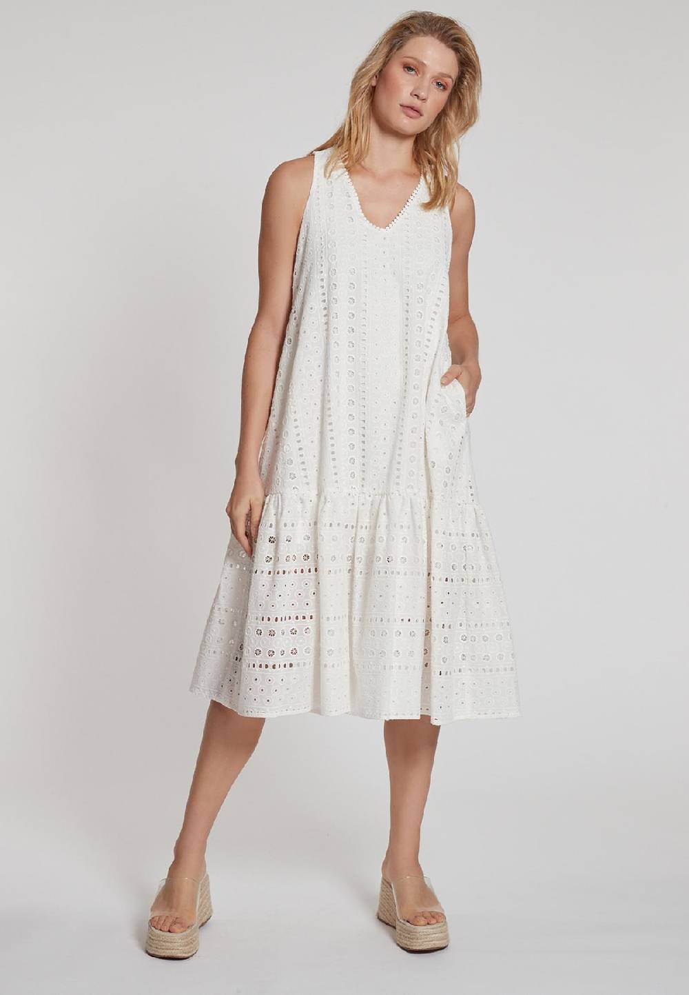 Ana Alcazar Midikleid Gillena Rabatte dieses Monats