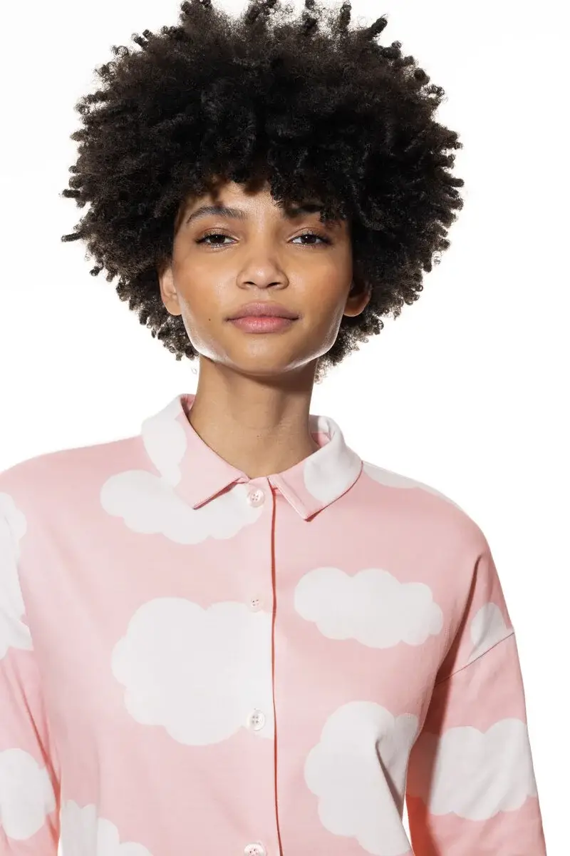 Merxx Nachthemd langarm Serie Clouds Flash Sale