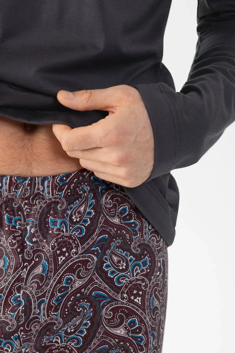 Merxx Anzug lang Serie High Paisley VIP-Rabatte