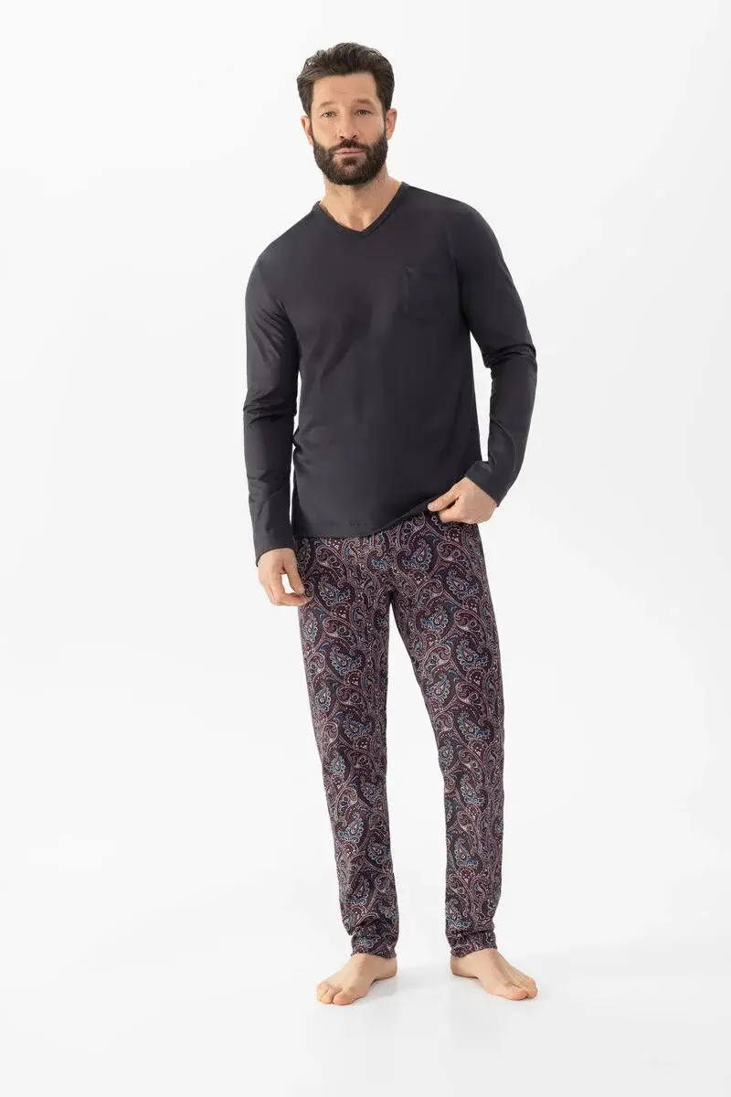 Merxx Anzug lang Serie High Paisley VIP-Rabatte