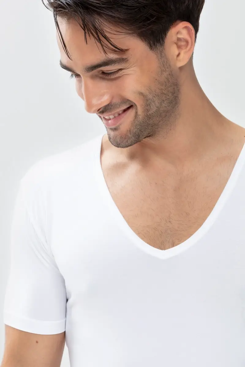 Merxx Das Drunterhemd - V-Neck | Slim fit Serie Dry Cotton Functional Rabatte dieses Monats