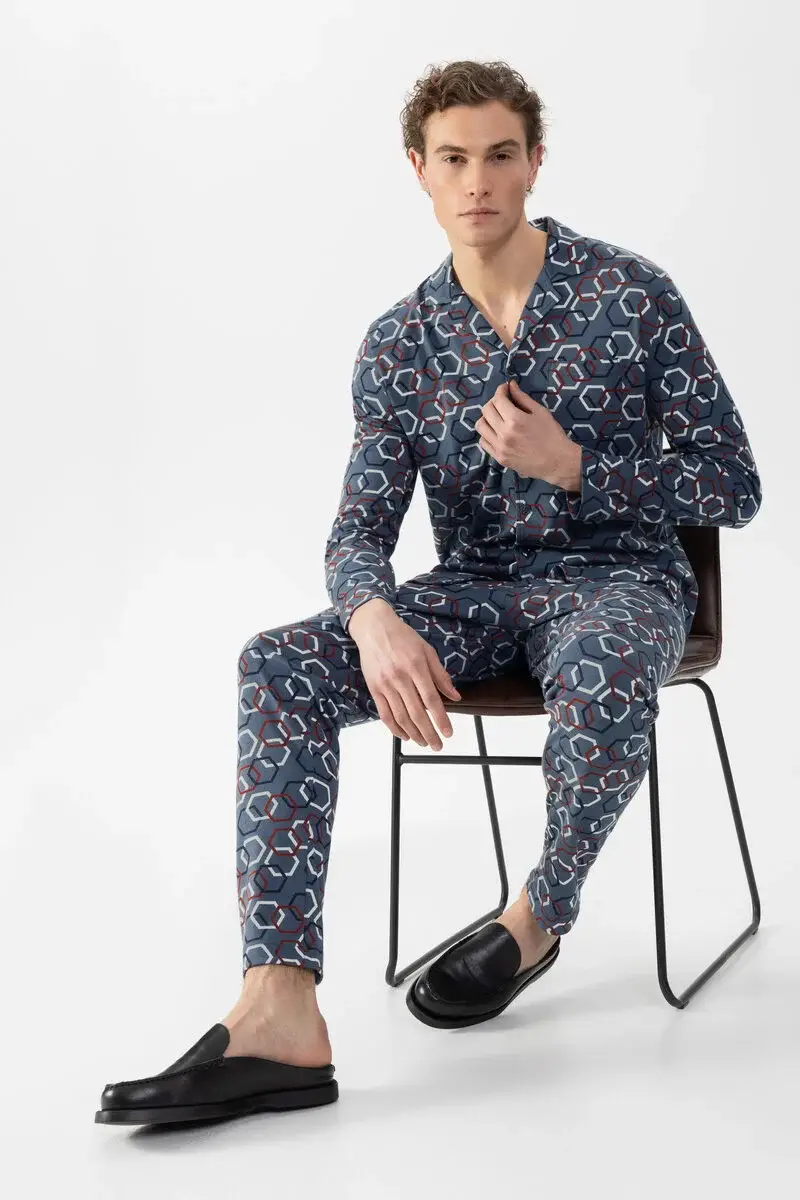 Merxx Lange Hose Serie Hexagon Mix Schlussverkauf