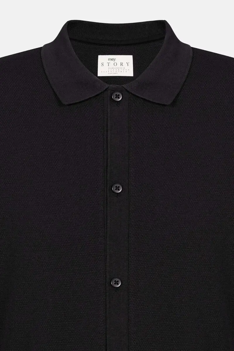 Merxx T-Shirt langarm Serie Maglia Jacquard Riesige Ersparnisse