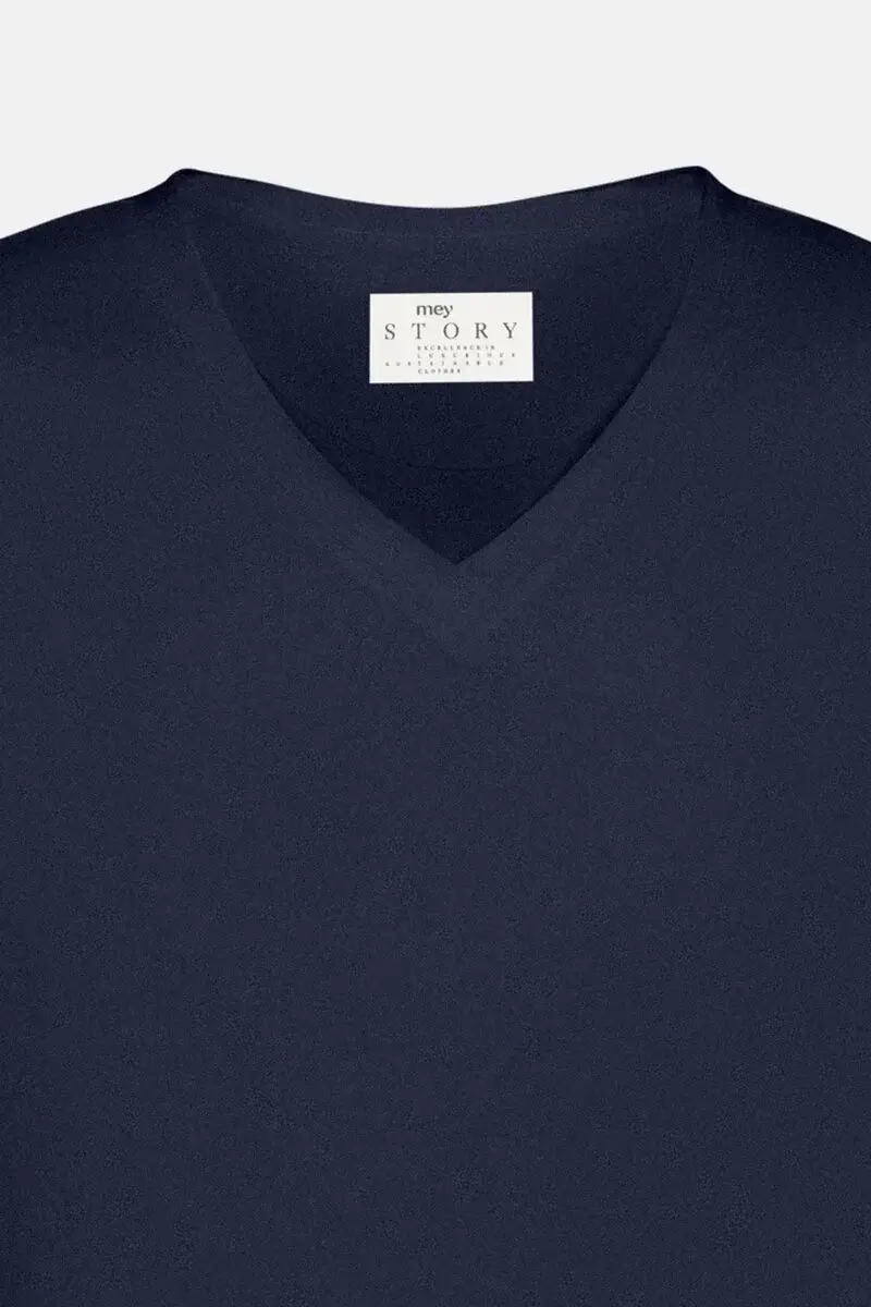 Merxx V-Neck Shirt Serie Maglia Singola Bis zu 65% Rabatt