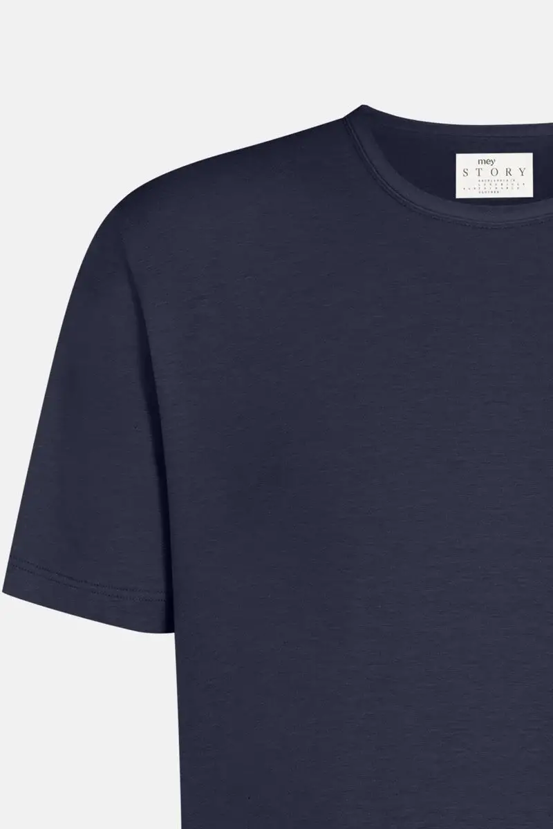 Merxx Crew Neck Shirt Serie Maglia Singola Vierteljährliche Förderung