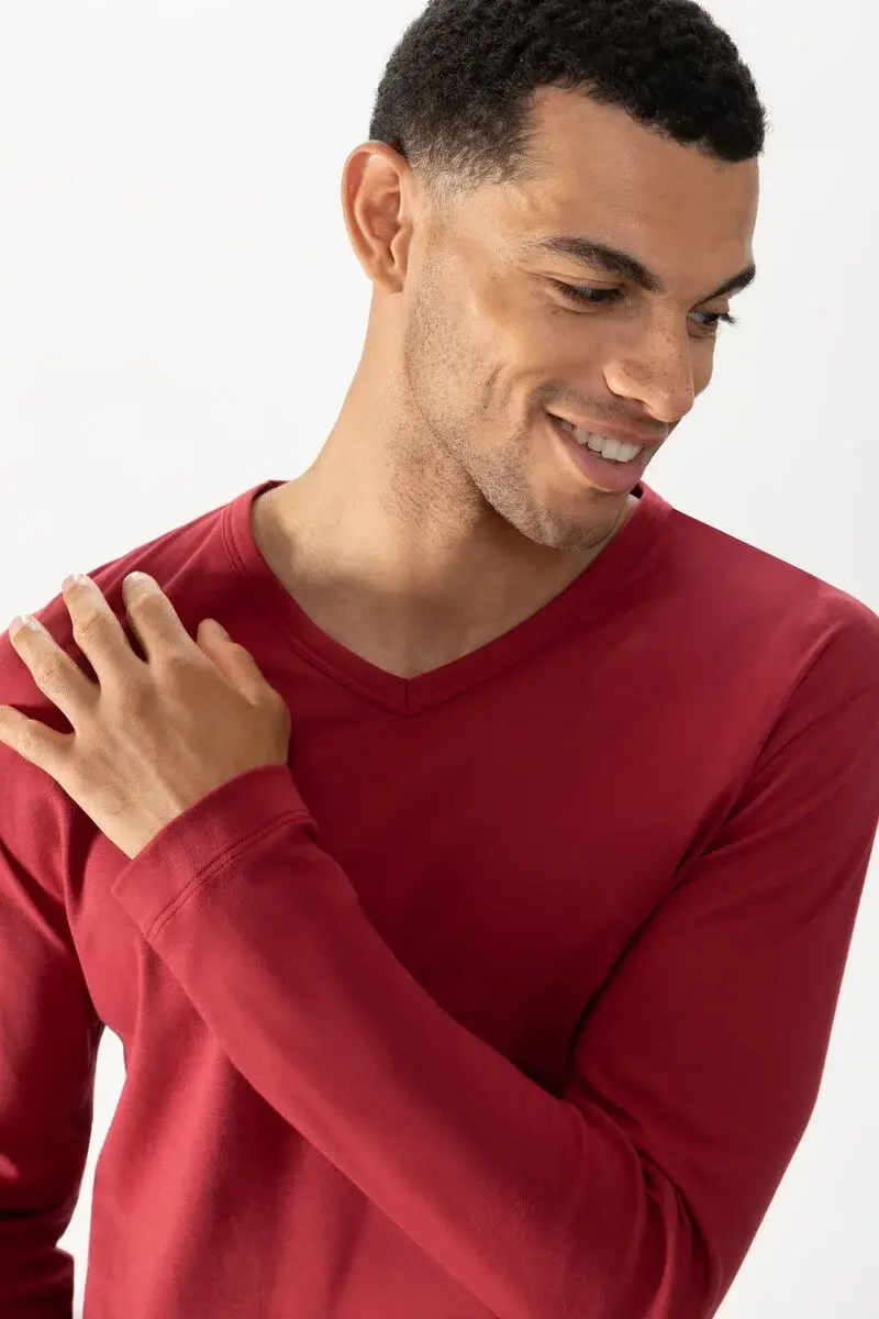 Merxx Langarm-T-Shirt Serie Solid Night zollfrei