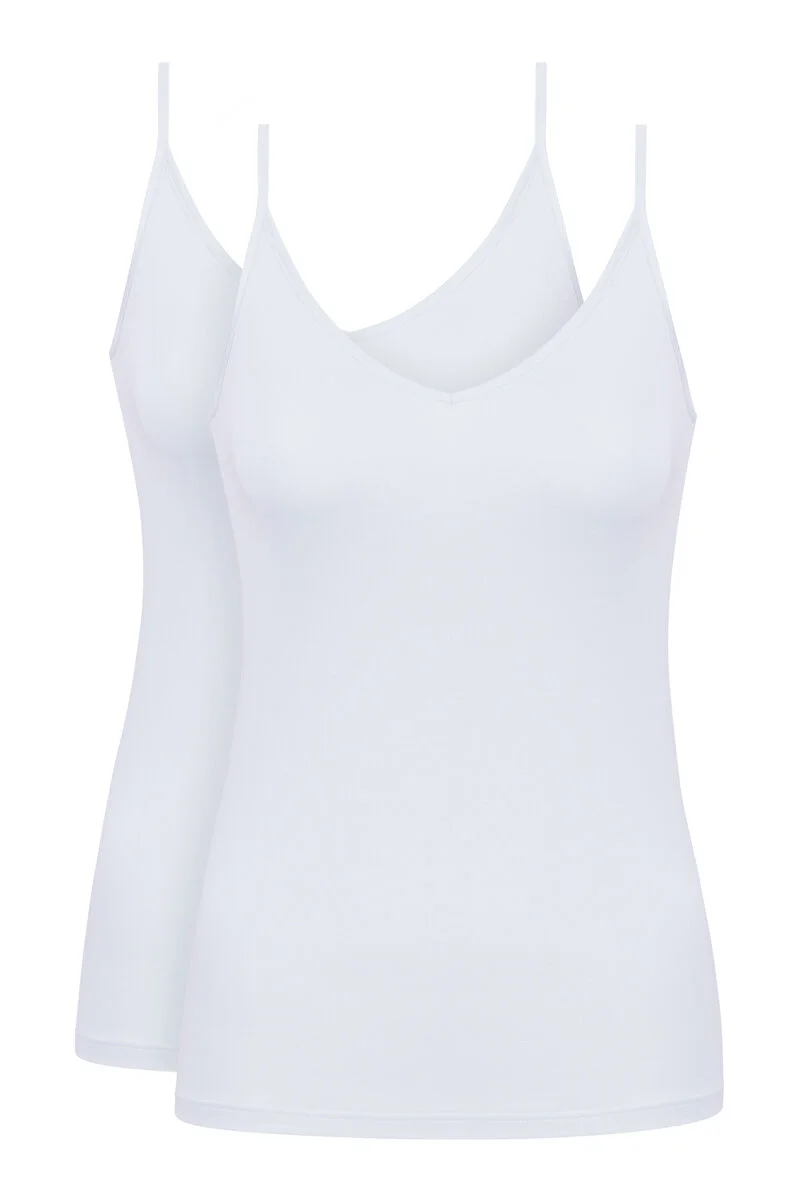 Merxx Spaghetti-Top | Doppelpack Serie Pure Sense Fabrikpreis