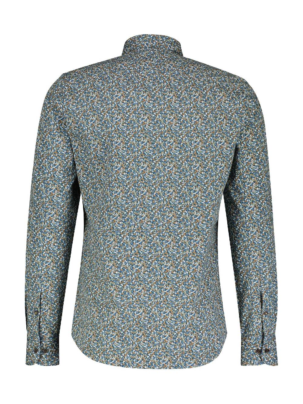Lerros 2481444 H11 Hemd 1/1 Arm (466 Frosted Blue) Saisonale Angebote