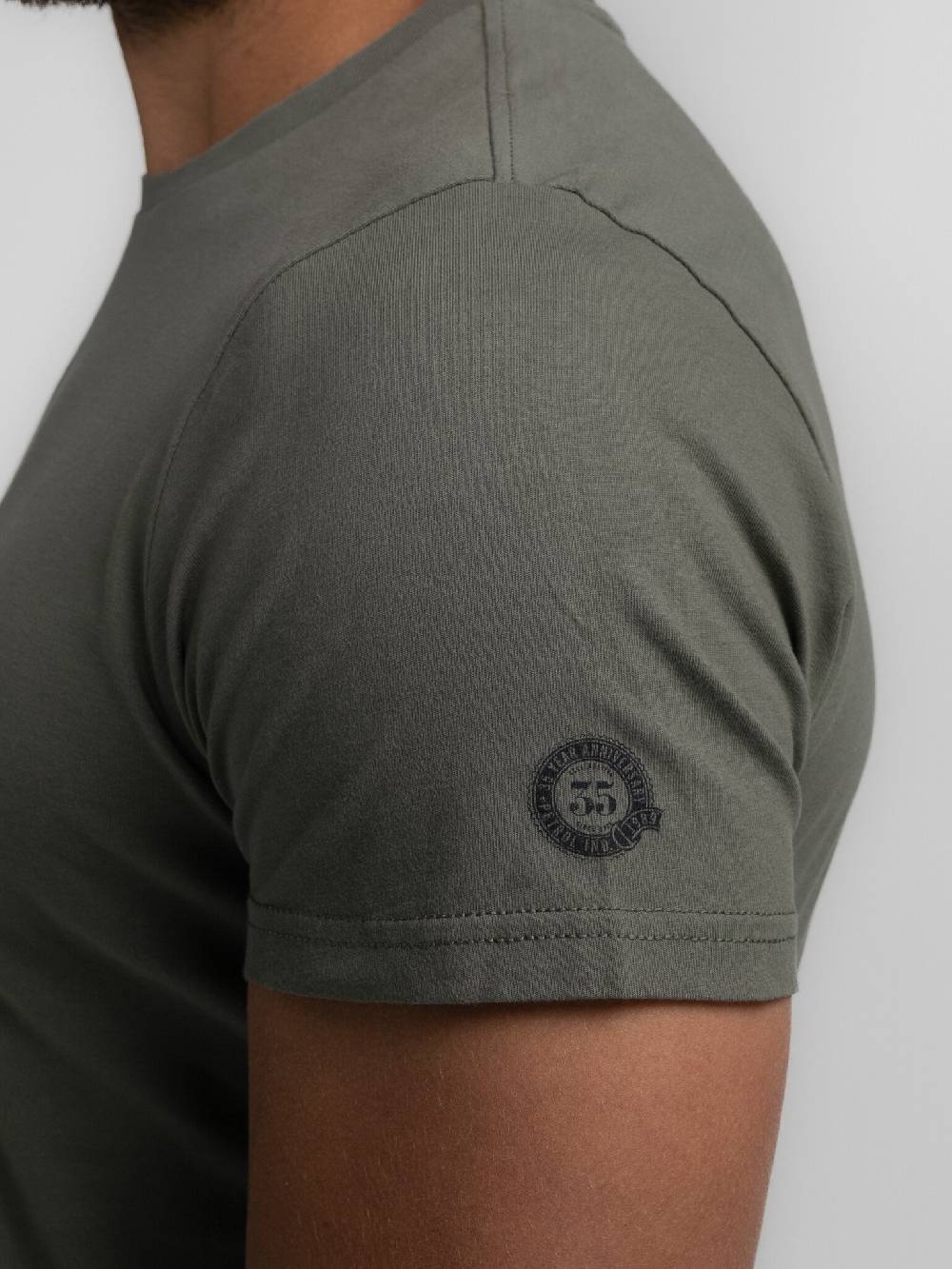 Petrol M-3040-TSR661Men T-Shirt SS Classic Print (6165 Dark Sage) Tägliche Deals