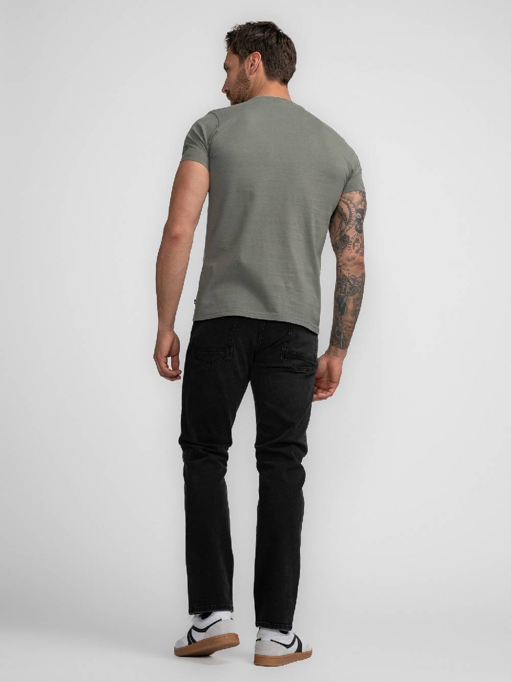 Petrol M-3040-TSR661Men T-Shirt SS Classic Print (6165 Dark Sage) Tägliche Deals