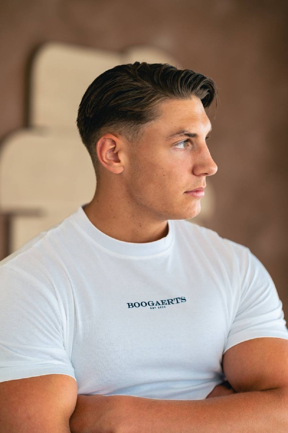 Boogaerts MAX PREMIUM T-SHIRT WHITE Tiefpreis