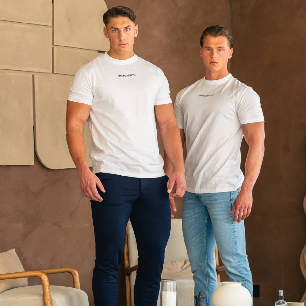 Boogaerts MAX PREMIUM T-SHIRT WHITE Tiefpreis