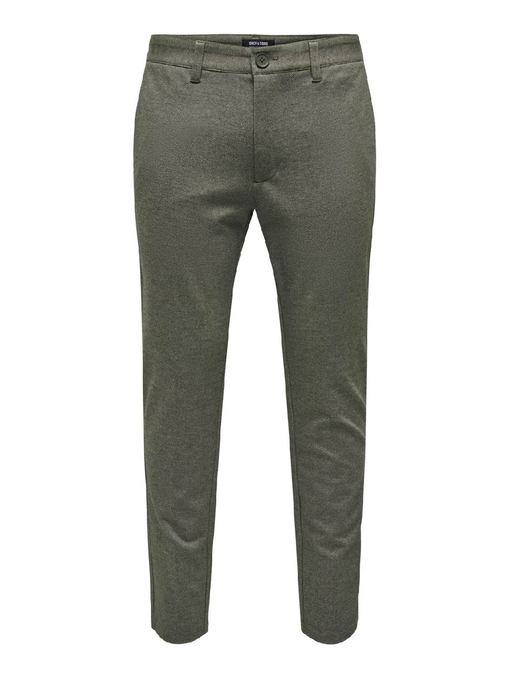 Only & Sons ONSMARK SLIM HERRINGBONE PANT NOOS TEAK Neueste Stile