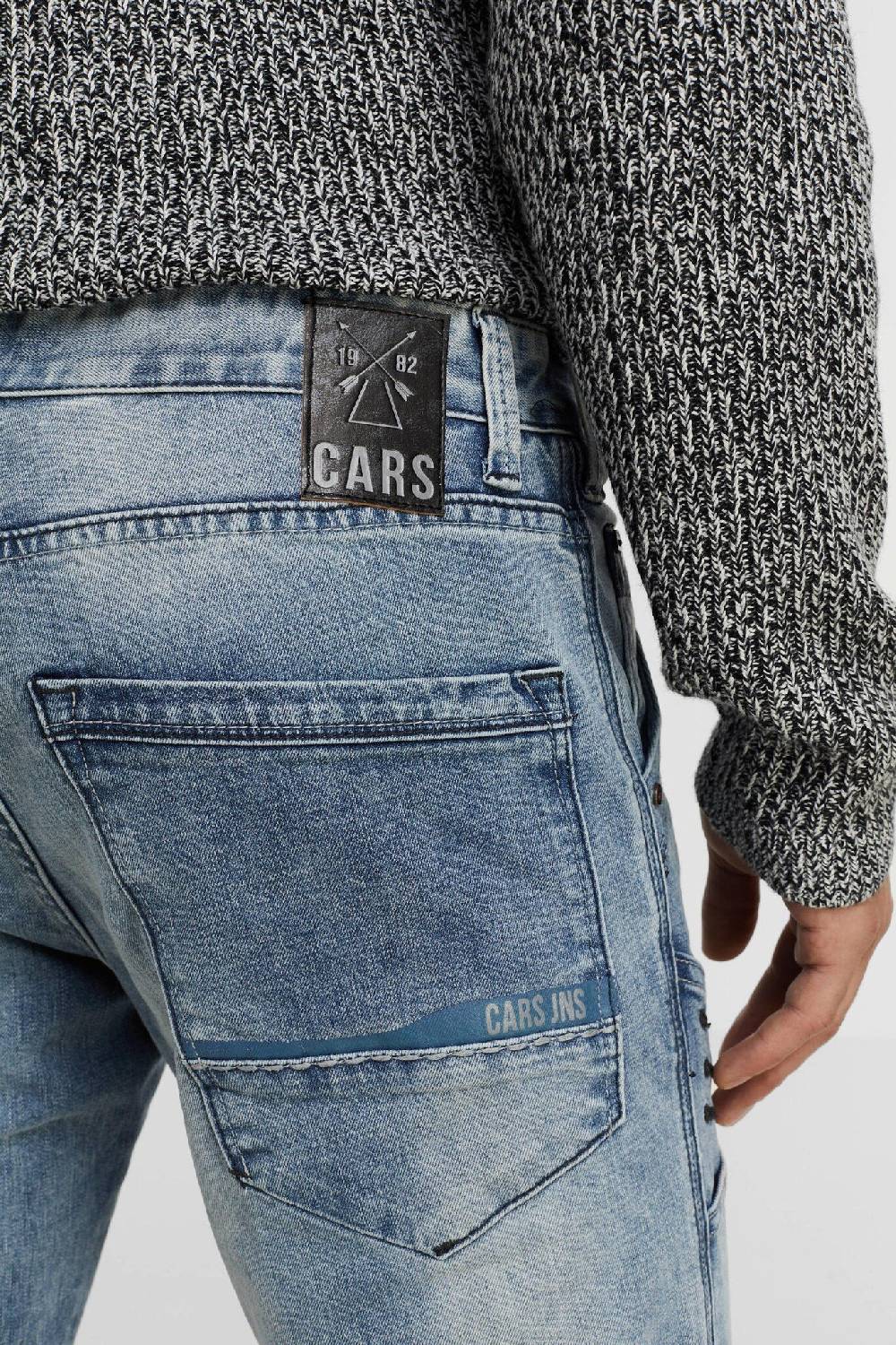 Cars Jeans CHESTER Regular Str. Blue Used Milford (05) Bis zu 55% Rabatt
