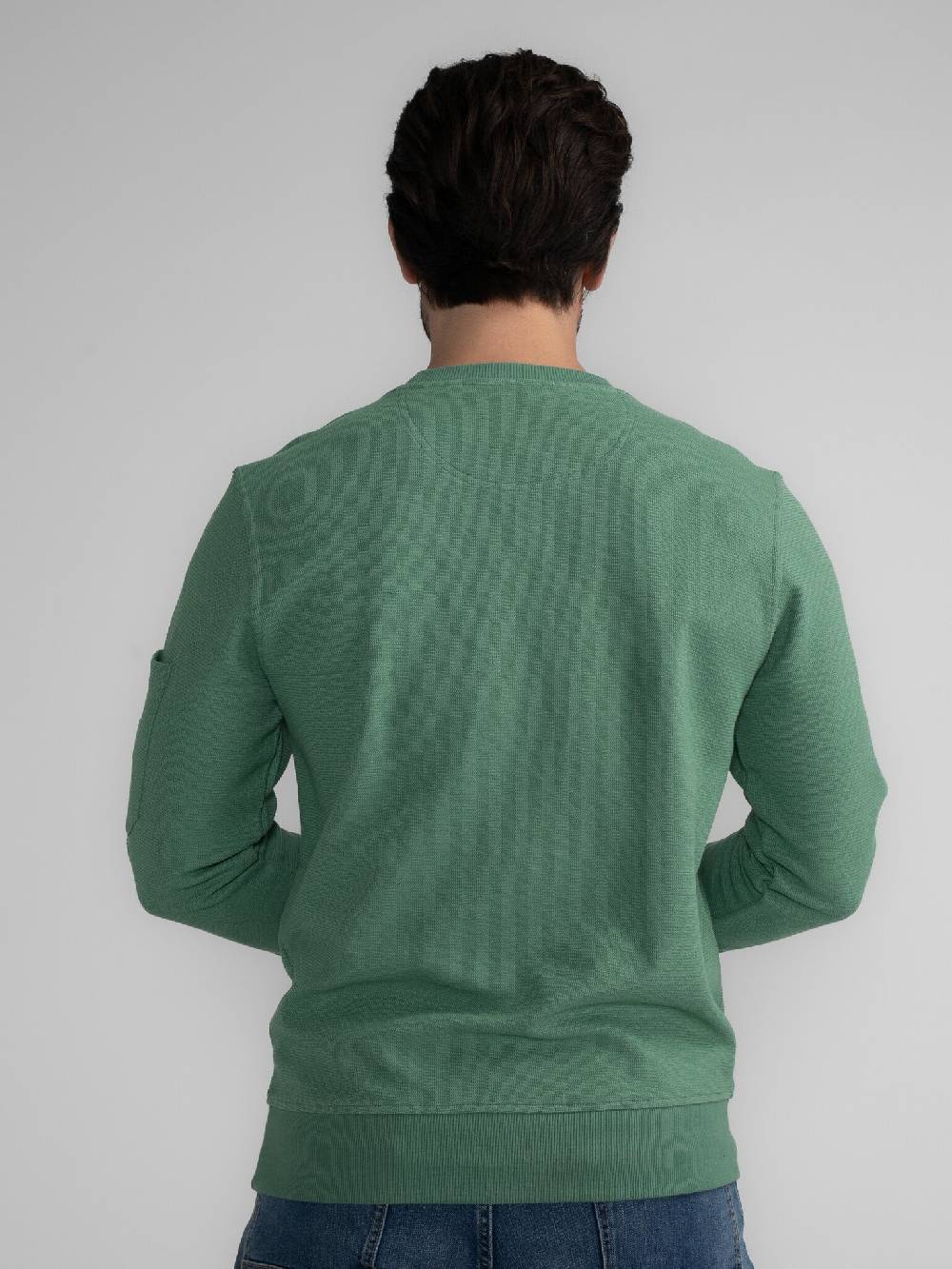 Petrol M-3040-SWR304 Men Sweater Round Neck (6167 Wasabi) zollfrei