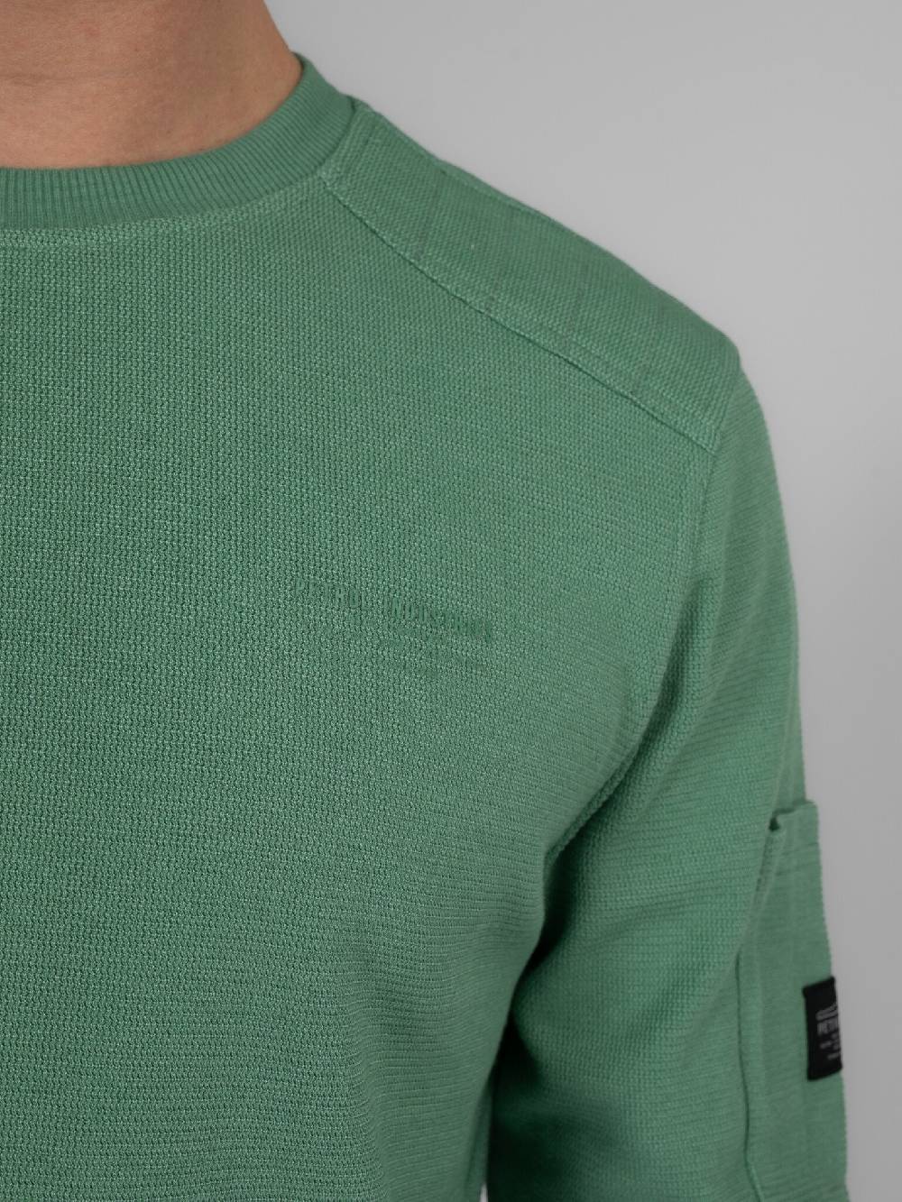 Petrol M-3040-SWR304 Men Sweater Round Neck (6167 Wasabi) zollfrei