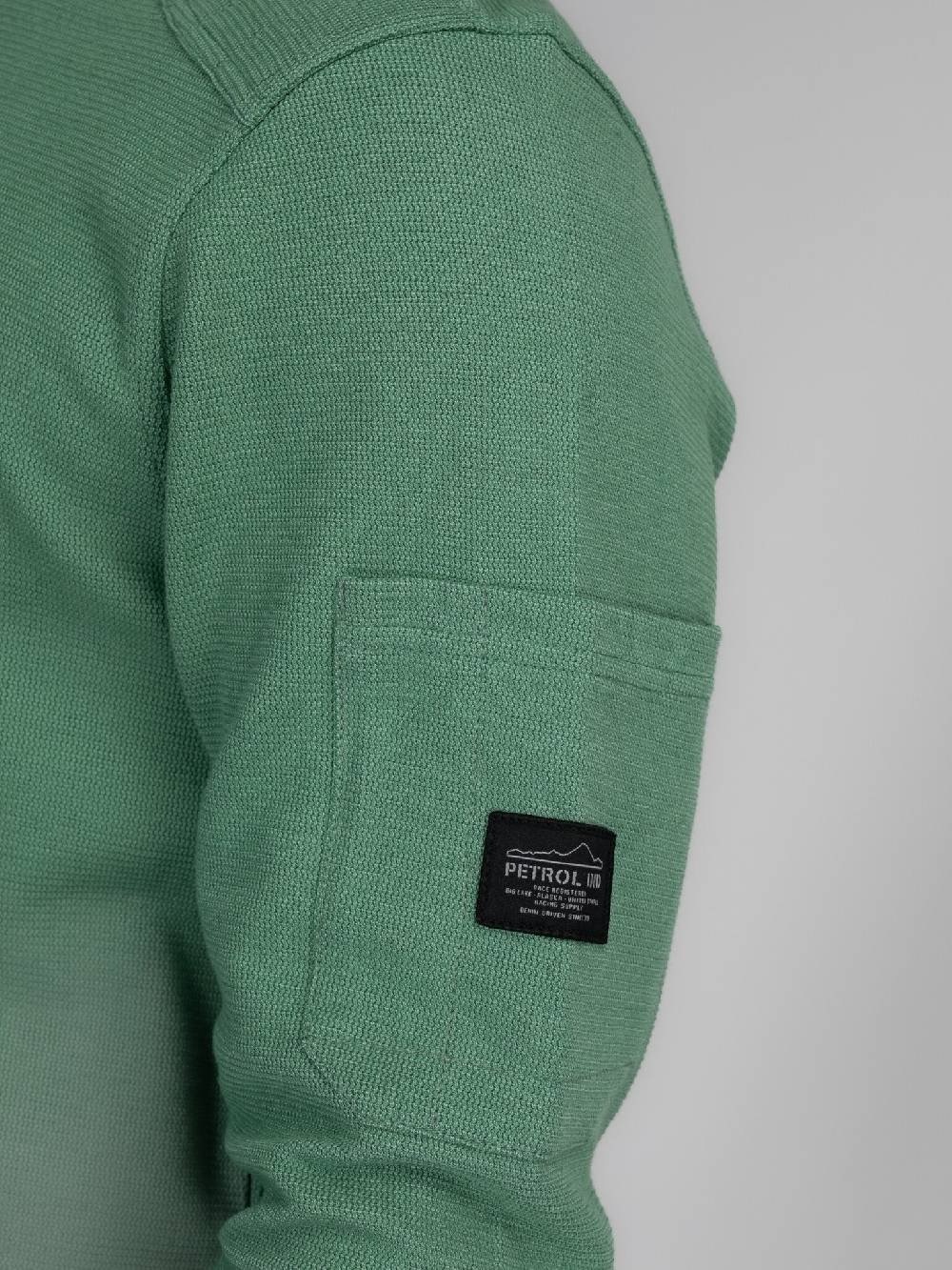 Petrol M-3040-SWR304 Men Sweater Round Neck (6167 Wasabi) zollfrei