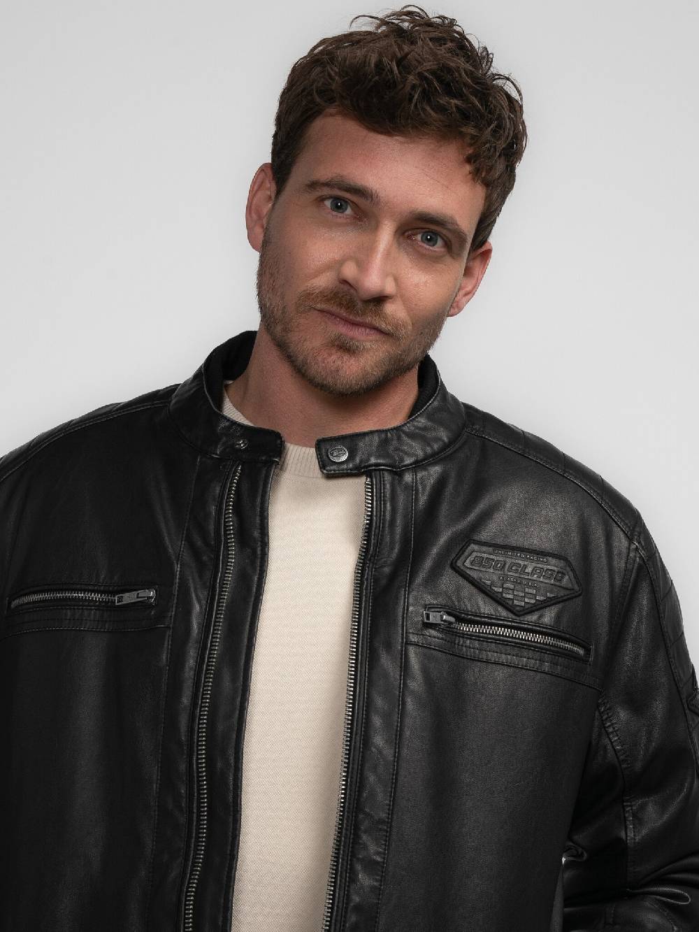 Petrol Industries M-3040-JAC106 Men Jacket PU (9091 Dark Black) Günstiger Verkauf