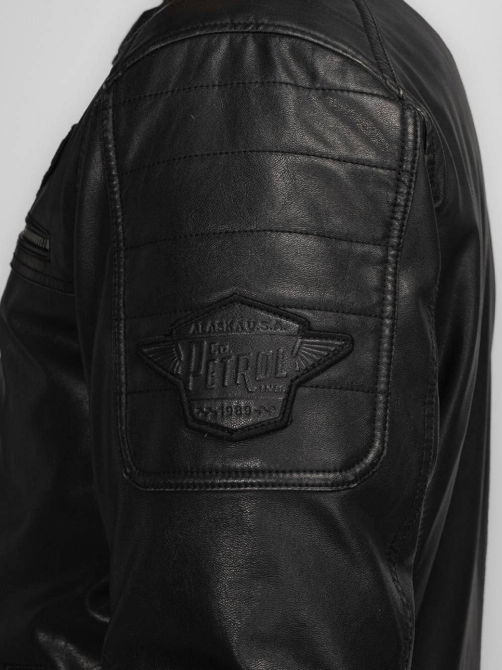 Petrol Industries M-3040-JAC106 Men Jacket PU (9091 Dark Black) Günstiger Verkauf