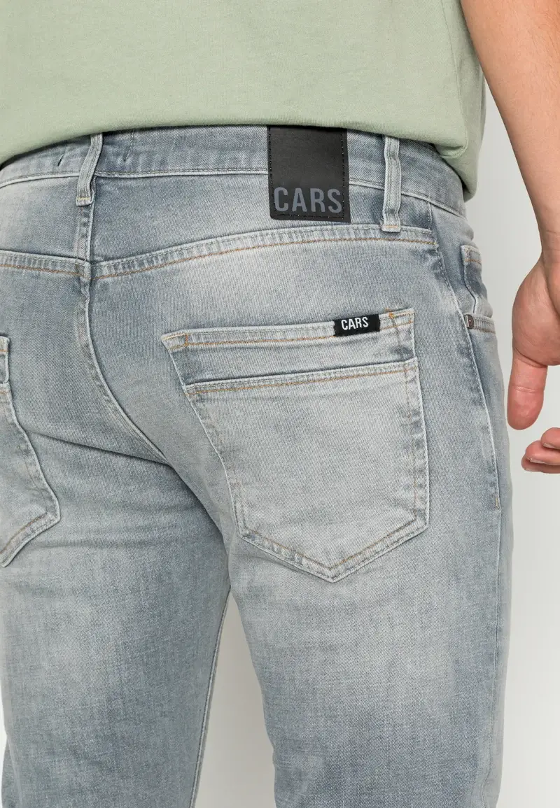 Cars Jeans ZEPLIN Plus Den.Grey Used Flash Sale