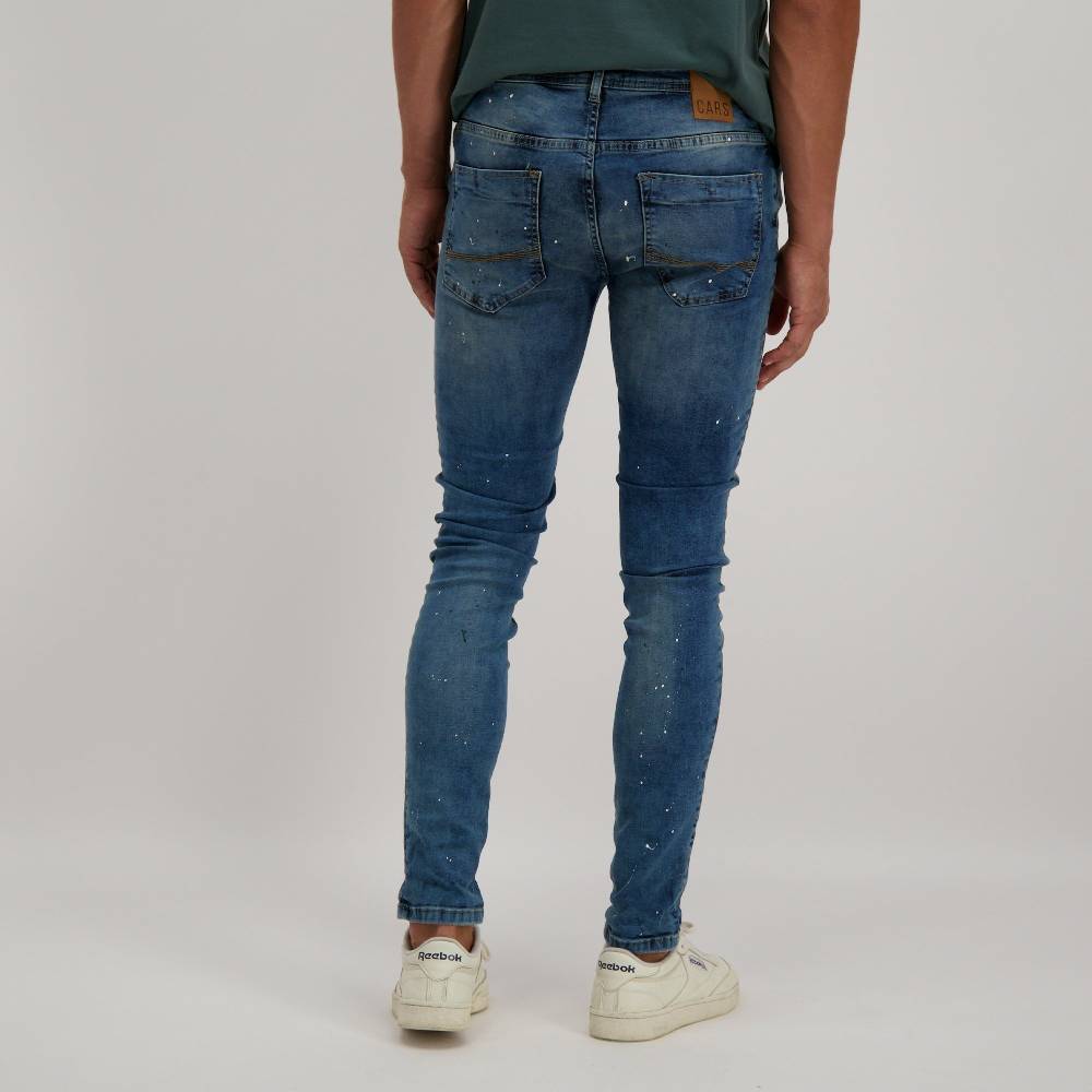 Cars Jeans DUST Super Skinny Spot Dark Used Große Rabatte